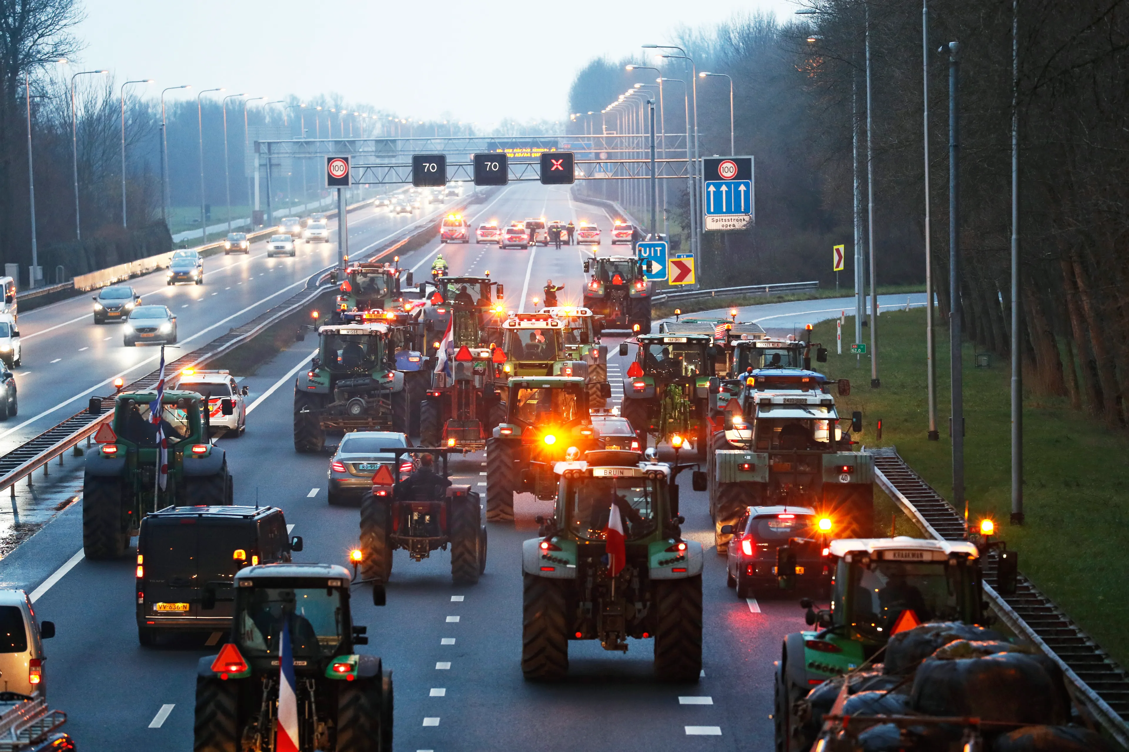 Lange files en overlast: dit moet je weten over het boerenprotest