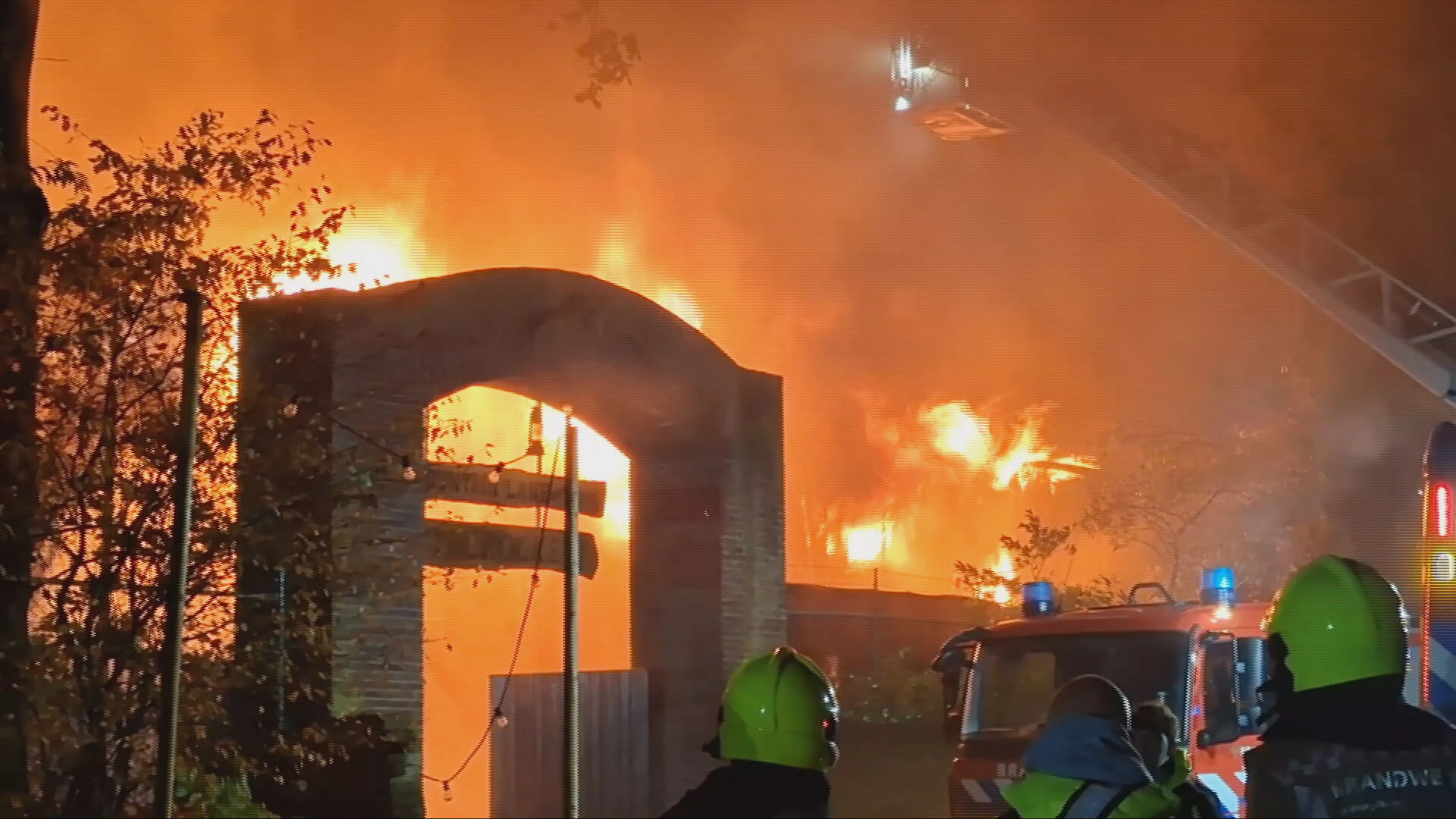 Clubgebouw van schietvereniging Meterik uitgebrand