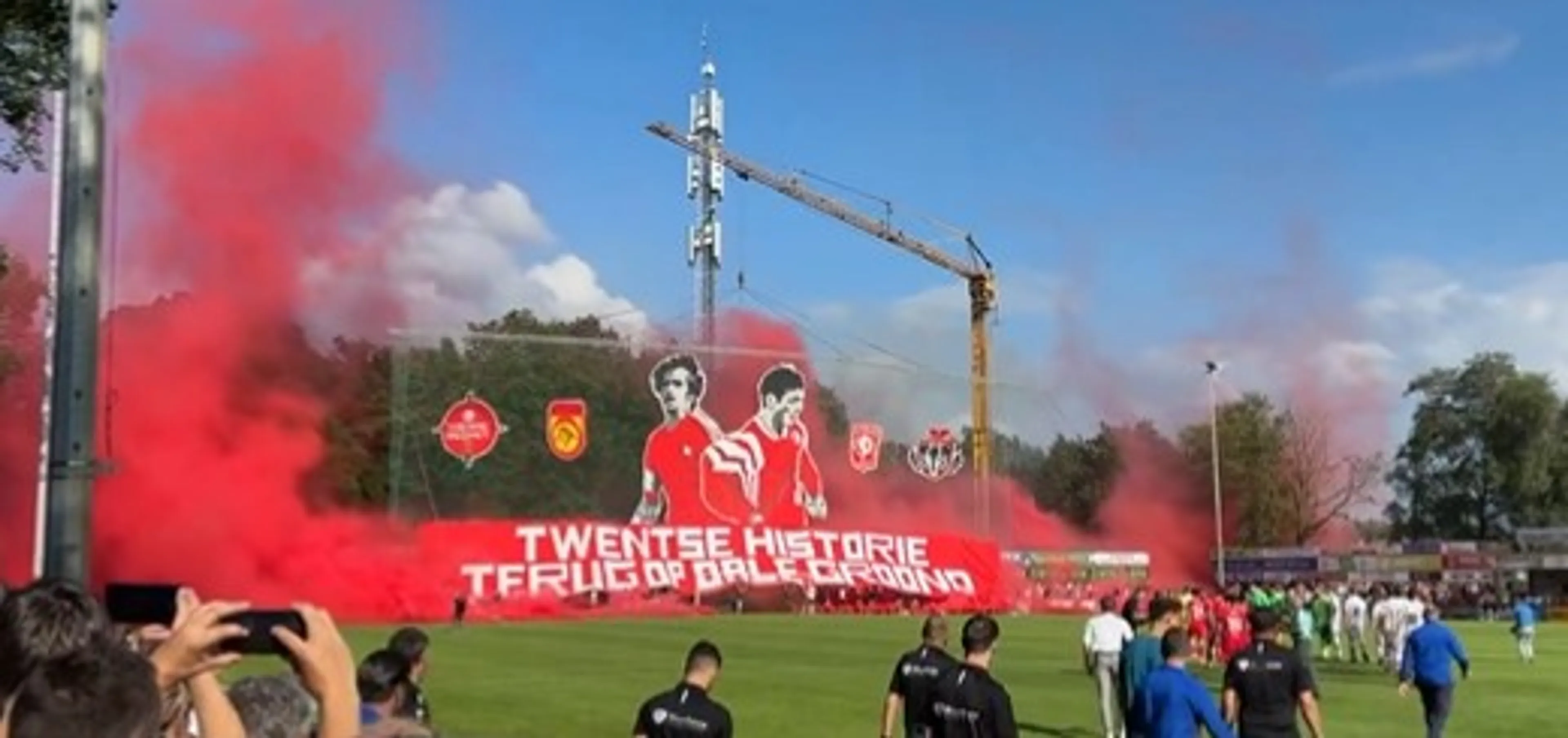 Stevo had geen vergunning voor ingestorte stellage bij oefenduel met FC Twente