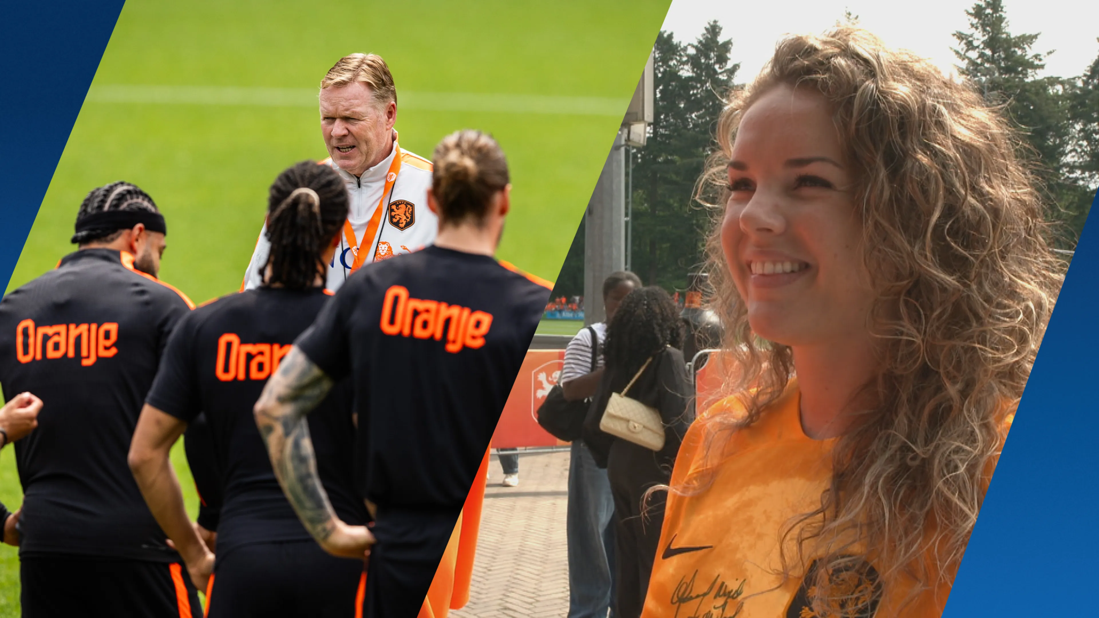 Fans vol verwachting en optimisme bij uitzwaaitraining Oranje in Zeist