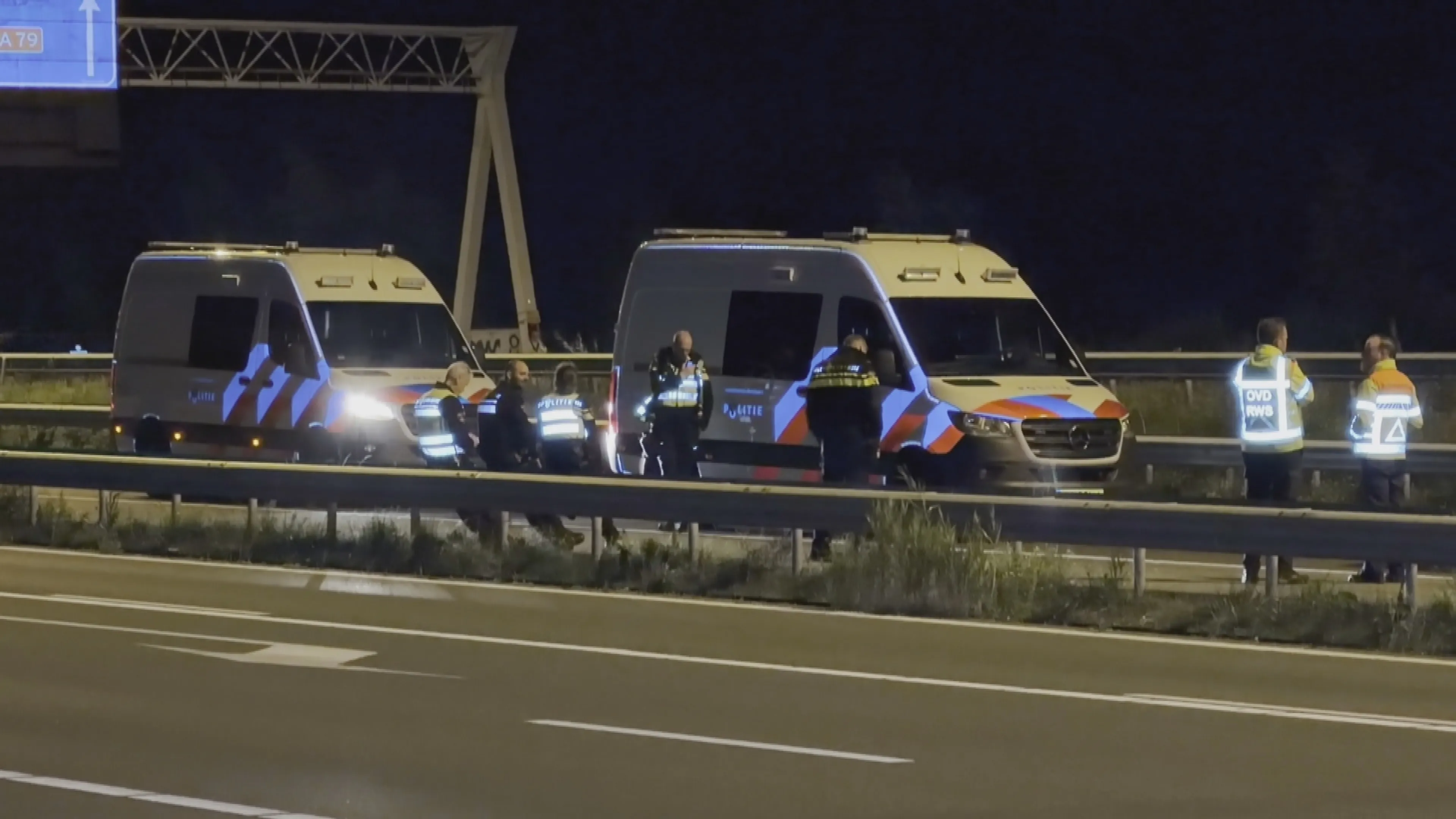 Verdachte vlucht na brandstichting en wordt aangereden op A2 bij Maastricht