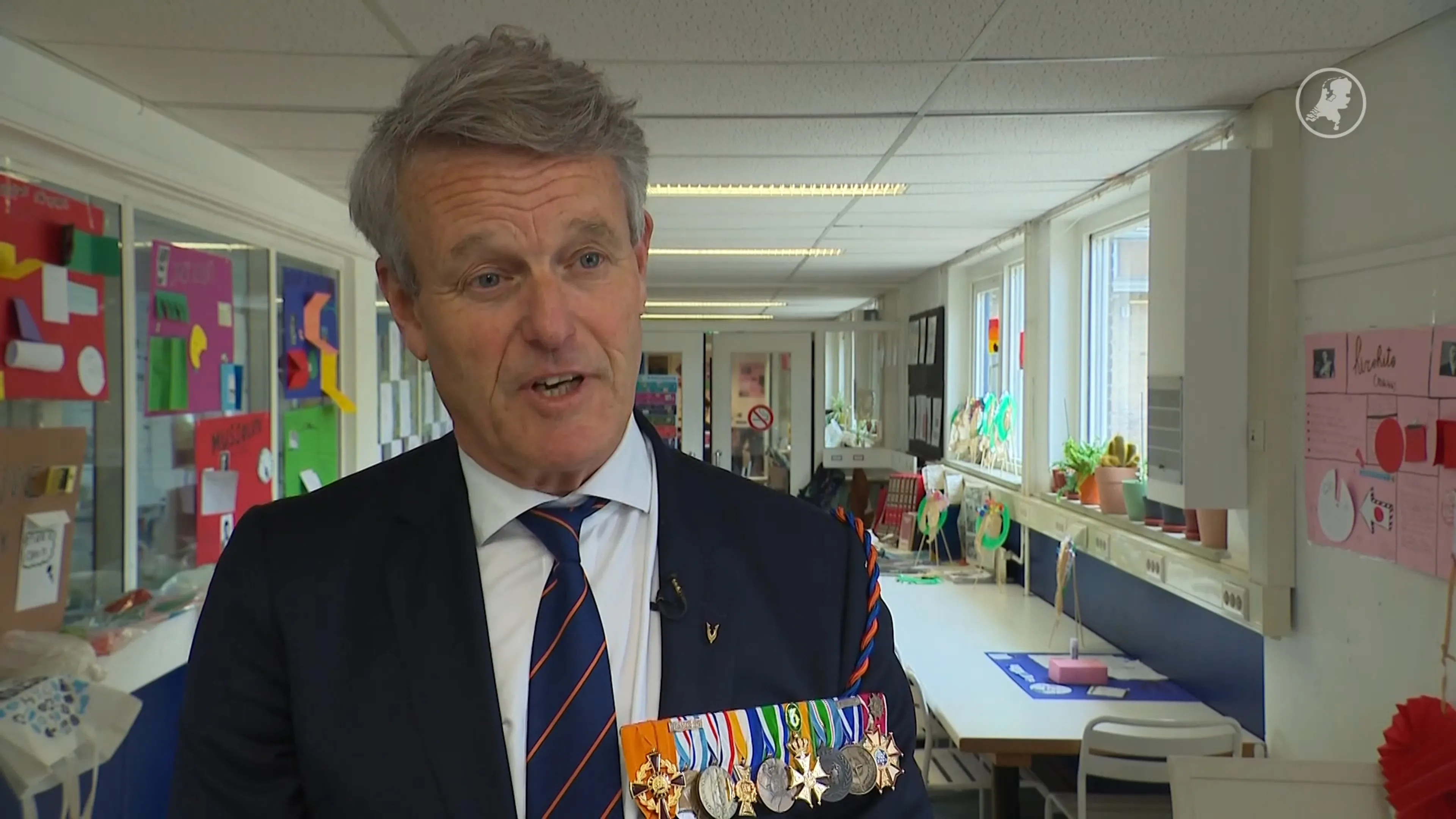 Veteraan voor de klas: 'Vrijheid is geen gegeven'