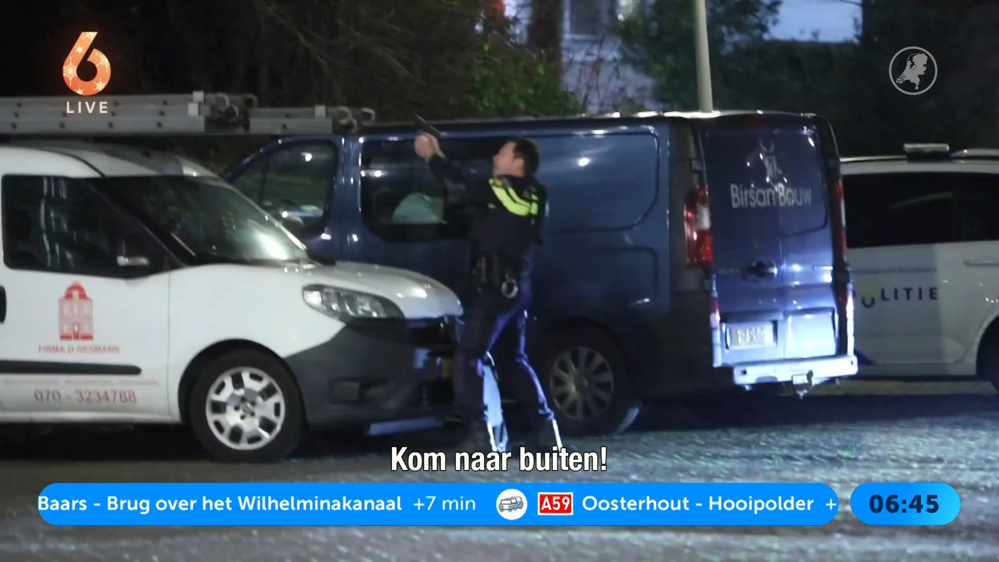 Politie in actie nadat verwarde man vanaf balkon schiet in Den Haag