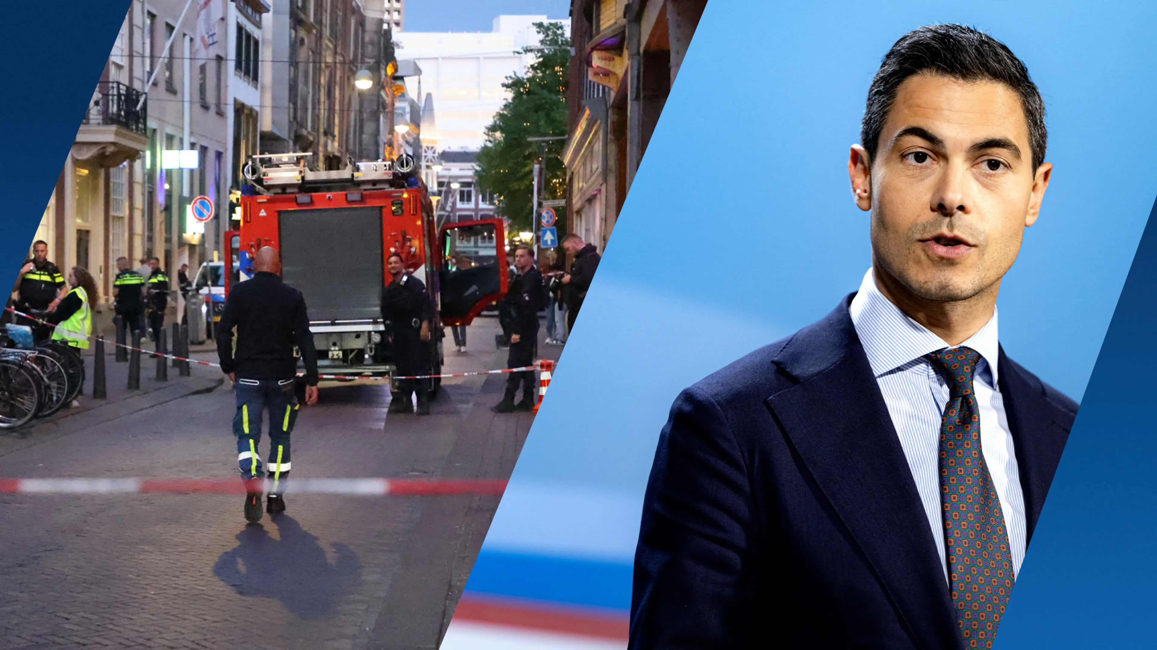 Man zonder woon- of verblijfplaats opgepakt voor D66-explosie, politie zoekt getuigen