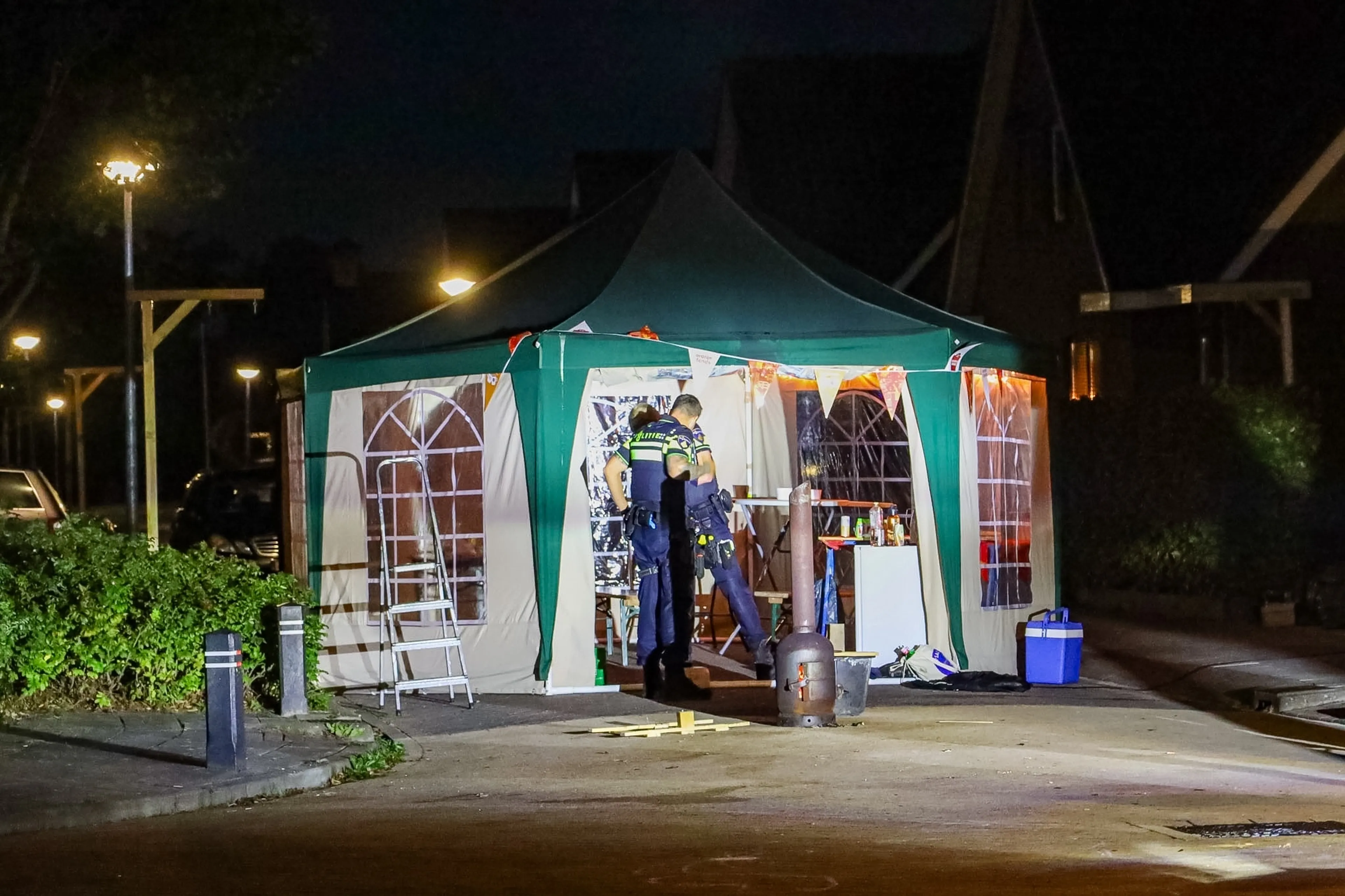 Meerdere gewonden door steekvlam bij buurtbarbecue De Wilp