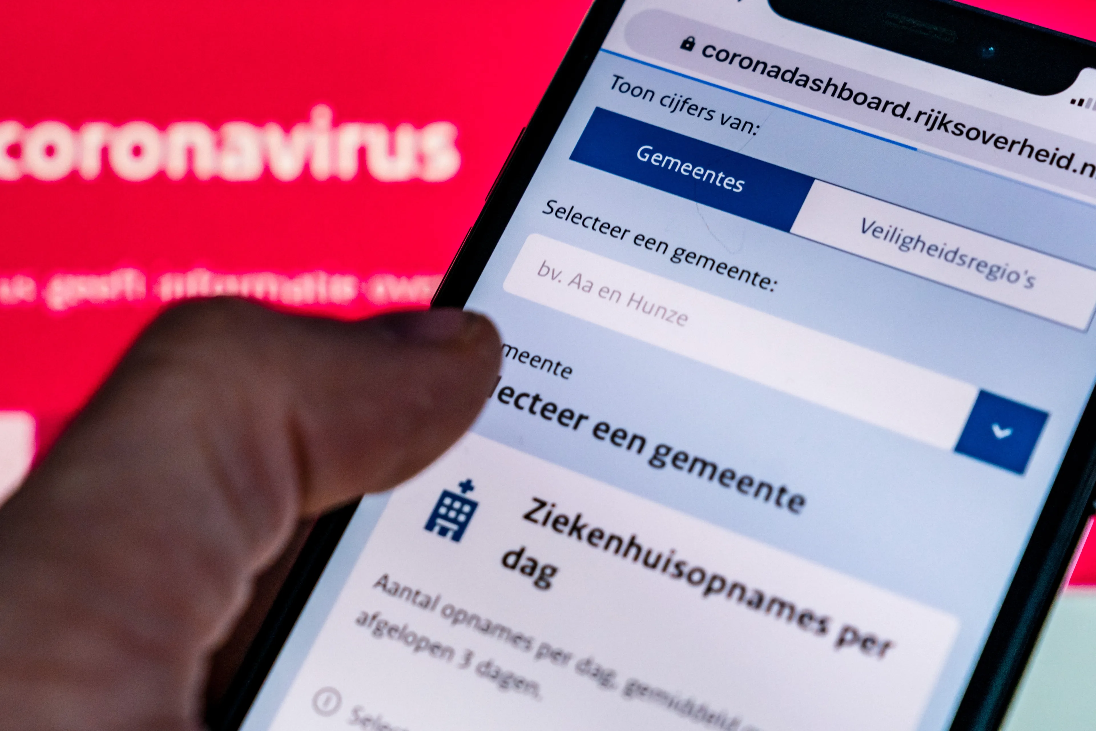 Einde van een tijdperk: coronadashboard in april offline