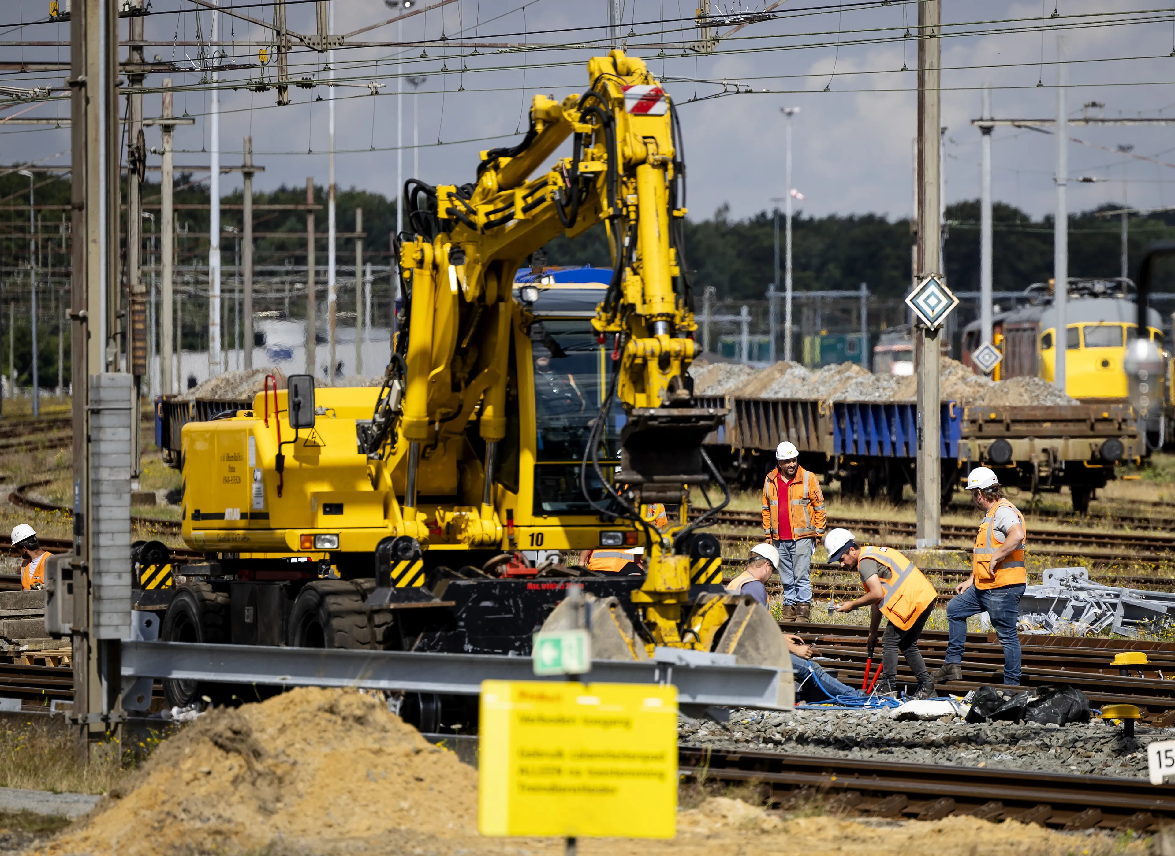 Vier dagen geen treinen van en naar station Amersfoort