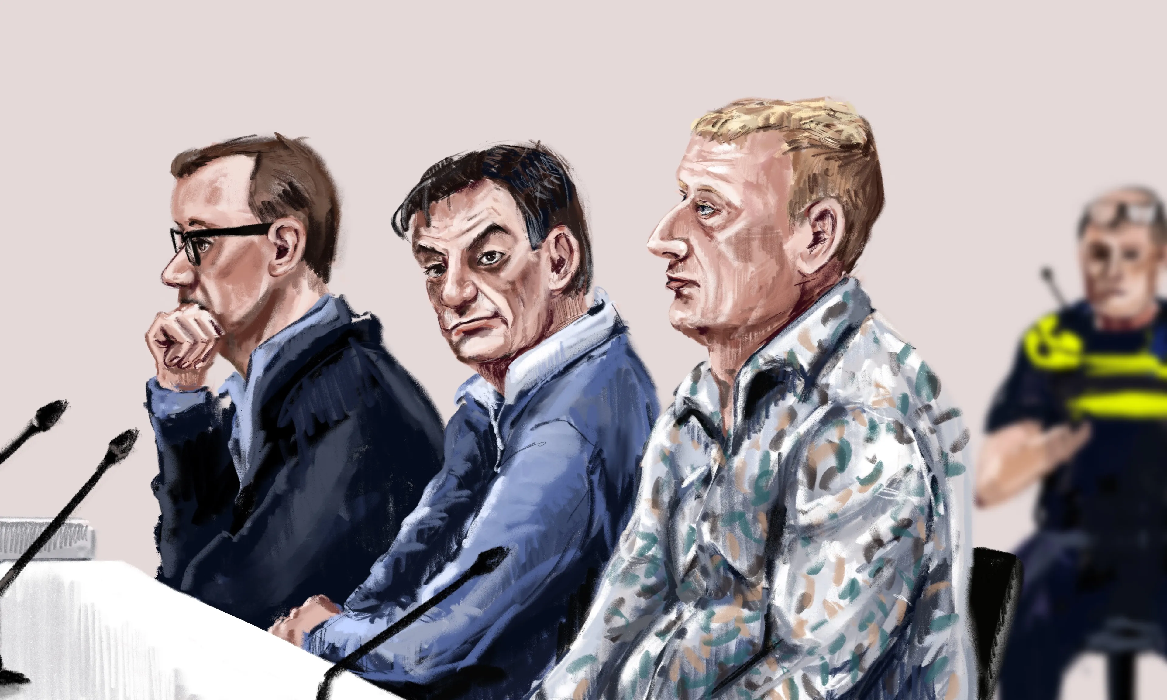 Celstraffen tot anderhalf jaar voor complotdenkers en bedreigers Van Dissel