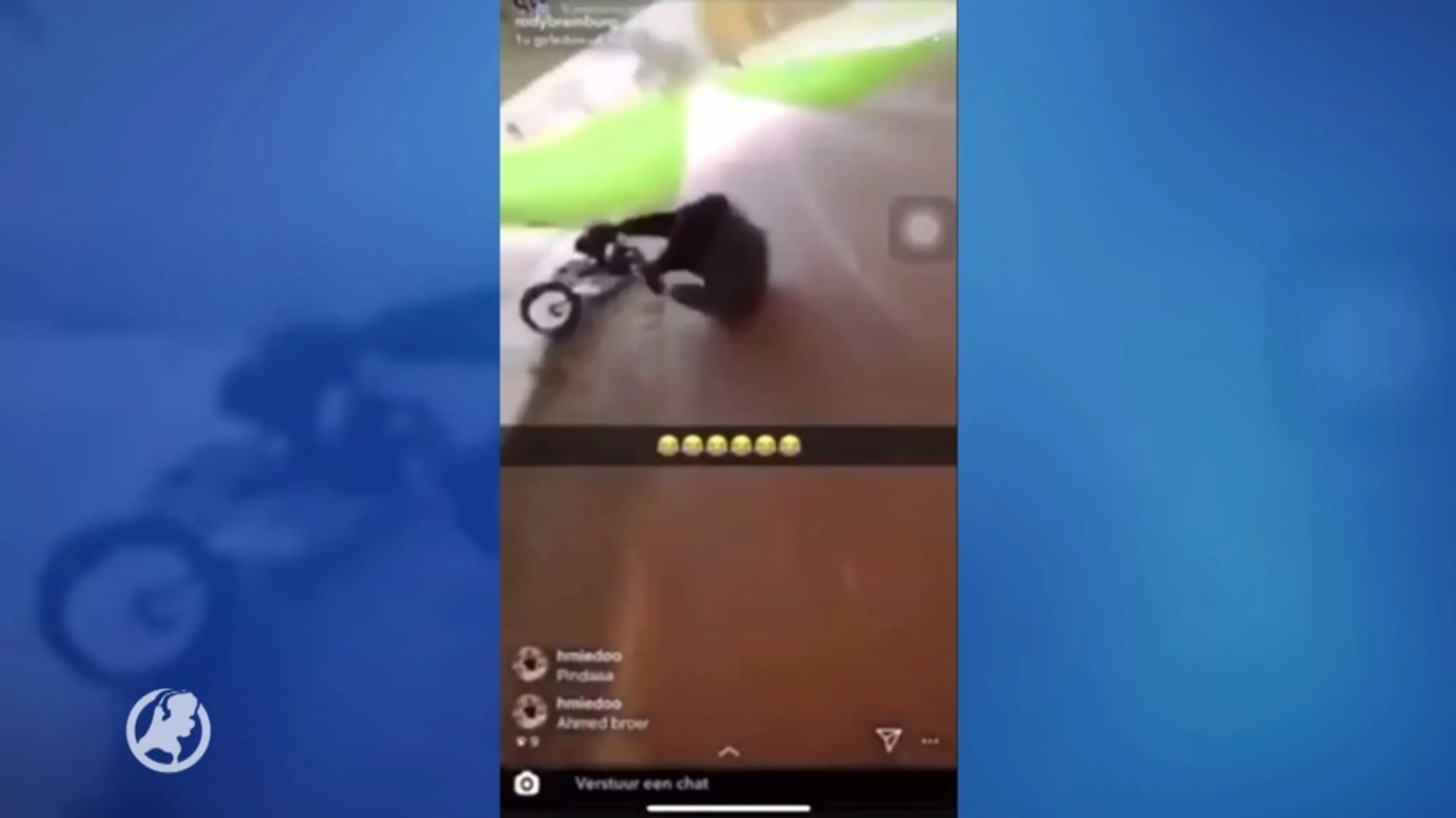 Jeugddetentie voor 17-jarige die filmde hoe man (65) van fiets wordt getrapt