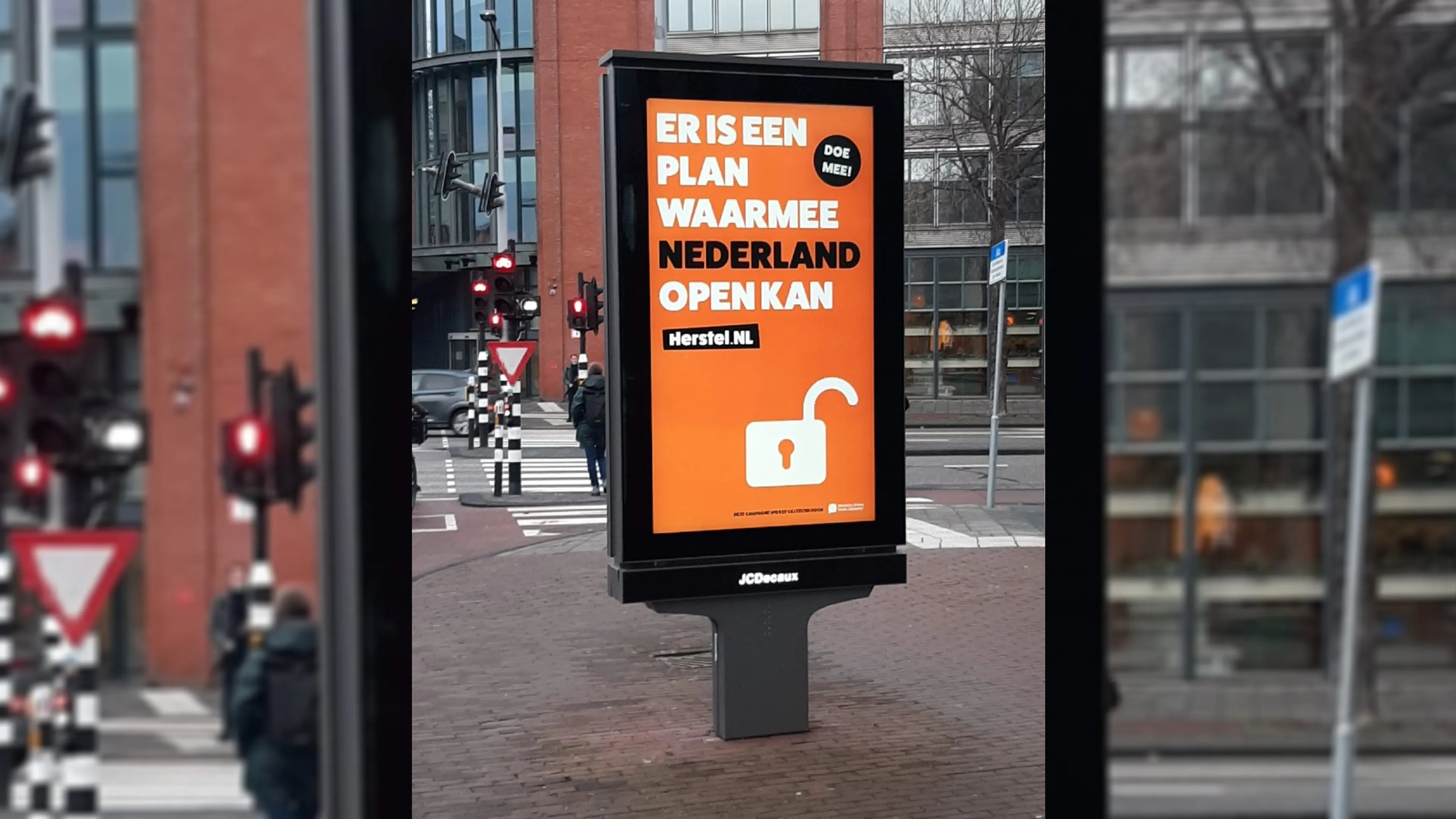 Herstel-NL voert opnieuw campagne tegen lockdown: mensen moeten eigen keuze maken