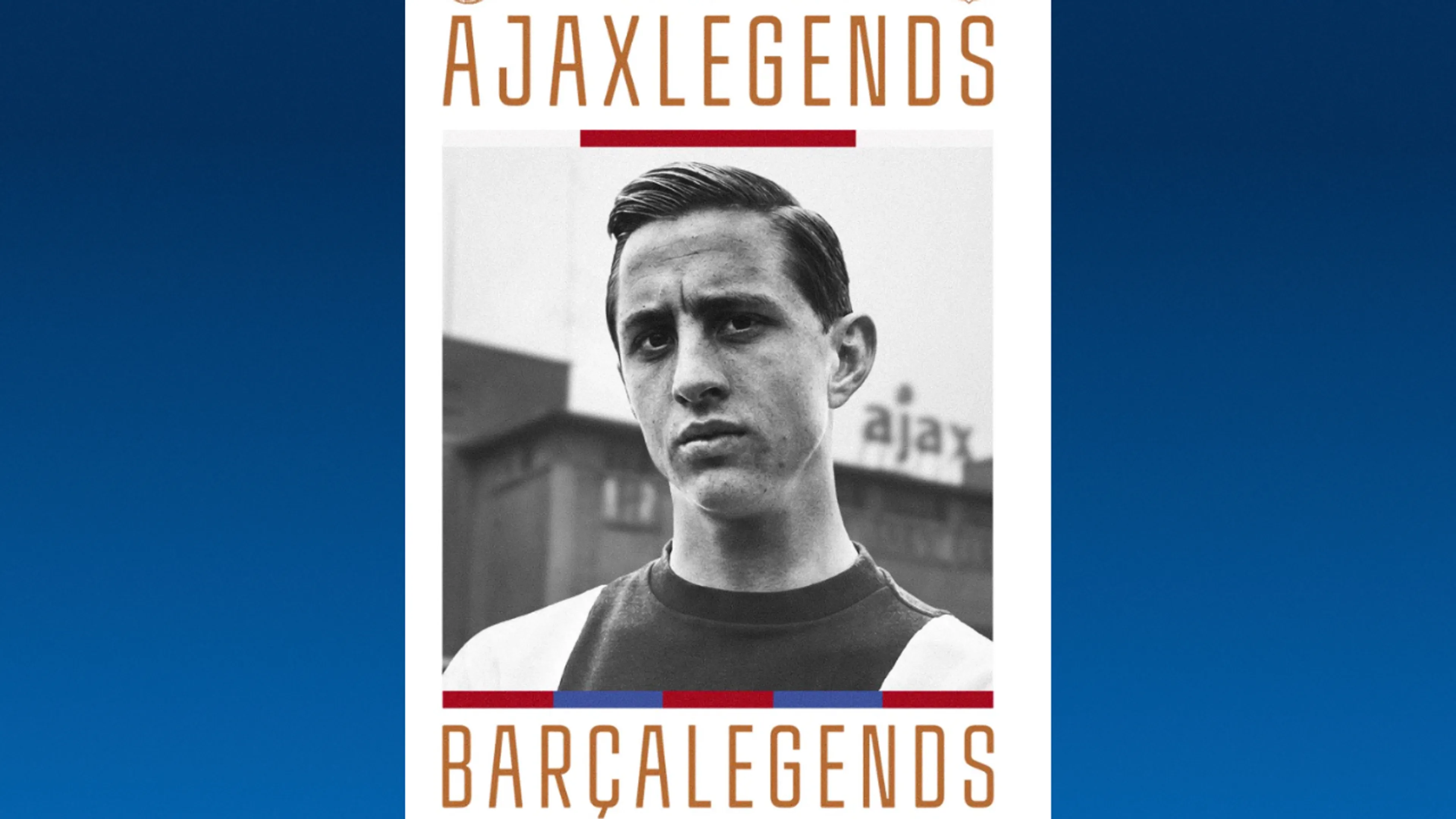 Ajax en Barcelona eren Johan Cruijff met wedstrijd vol oud-sterren in Amsterdam
