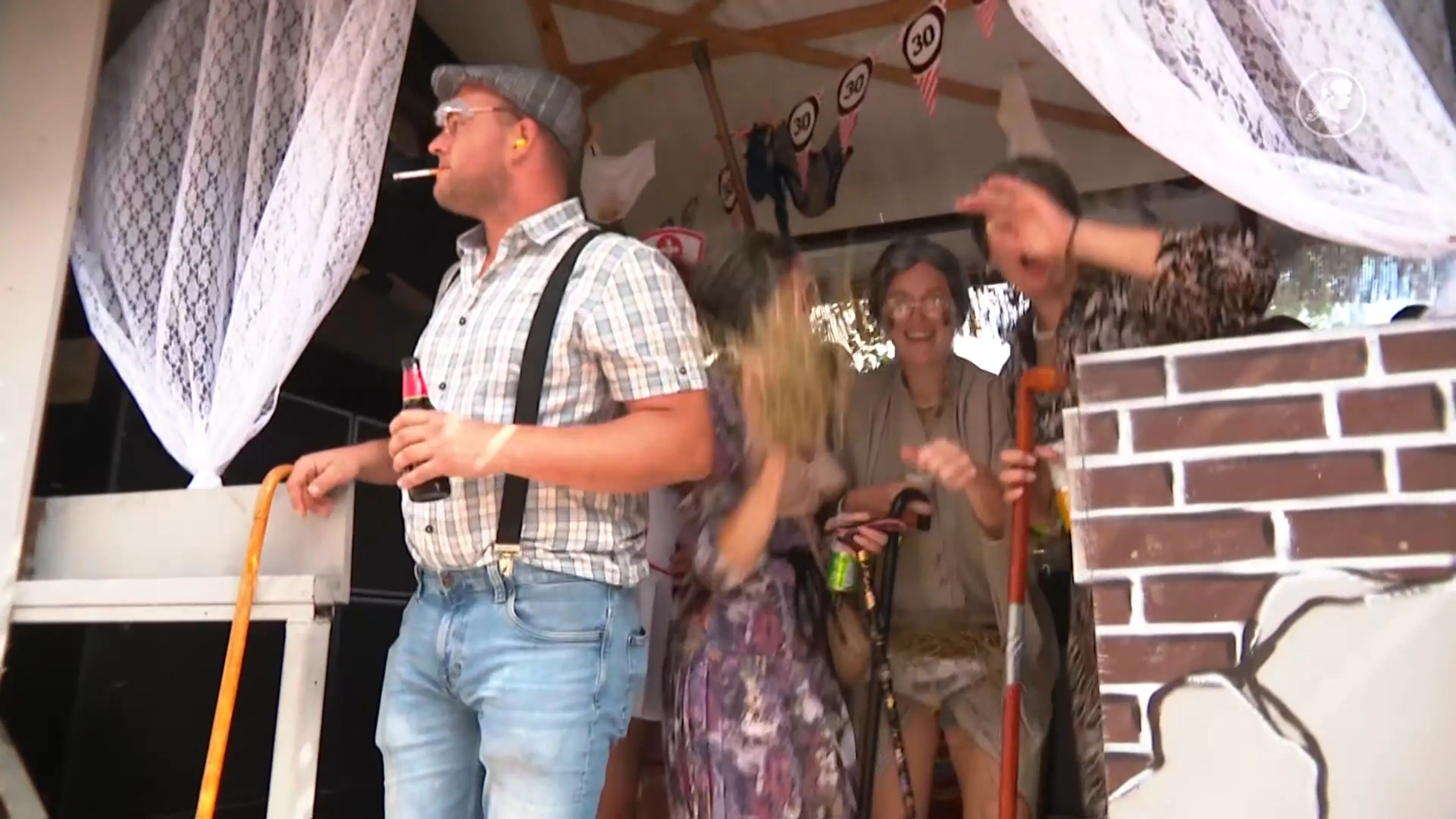 71e Grote Optocht trekt door straten na Kwakelse kermis