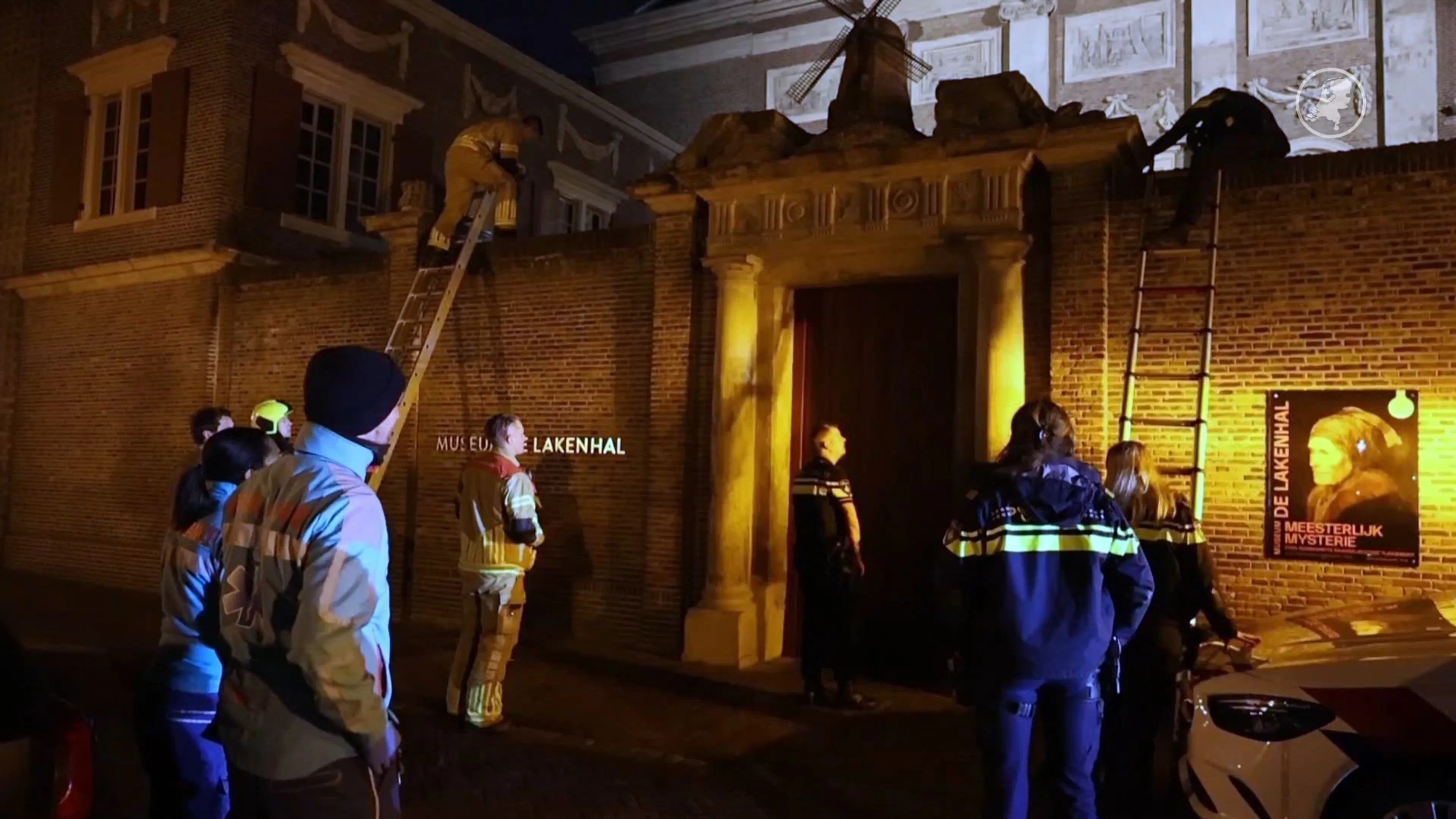 Gewond persoon aangetroffen in museum de Lakenhal in Leiden na alarm