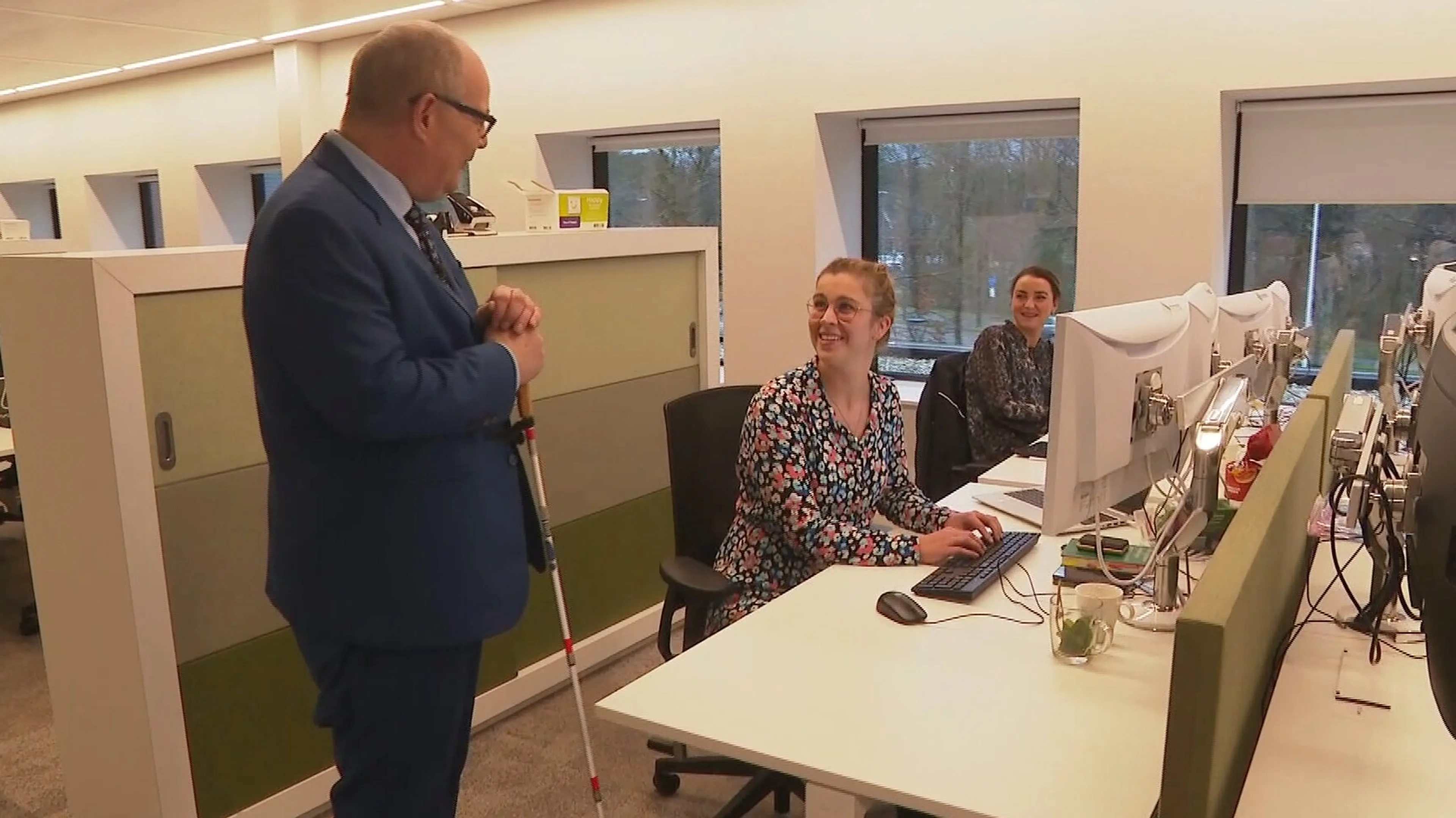Slechts een derde van de blinden en slechtzienden heeft een baan: 'Dat moet anders'