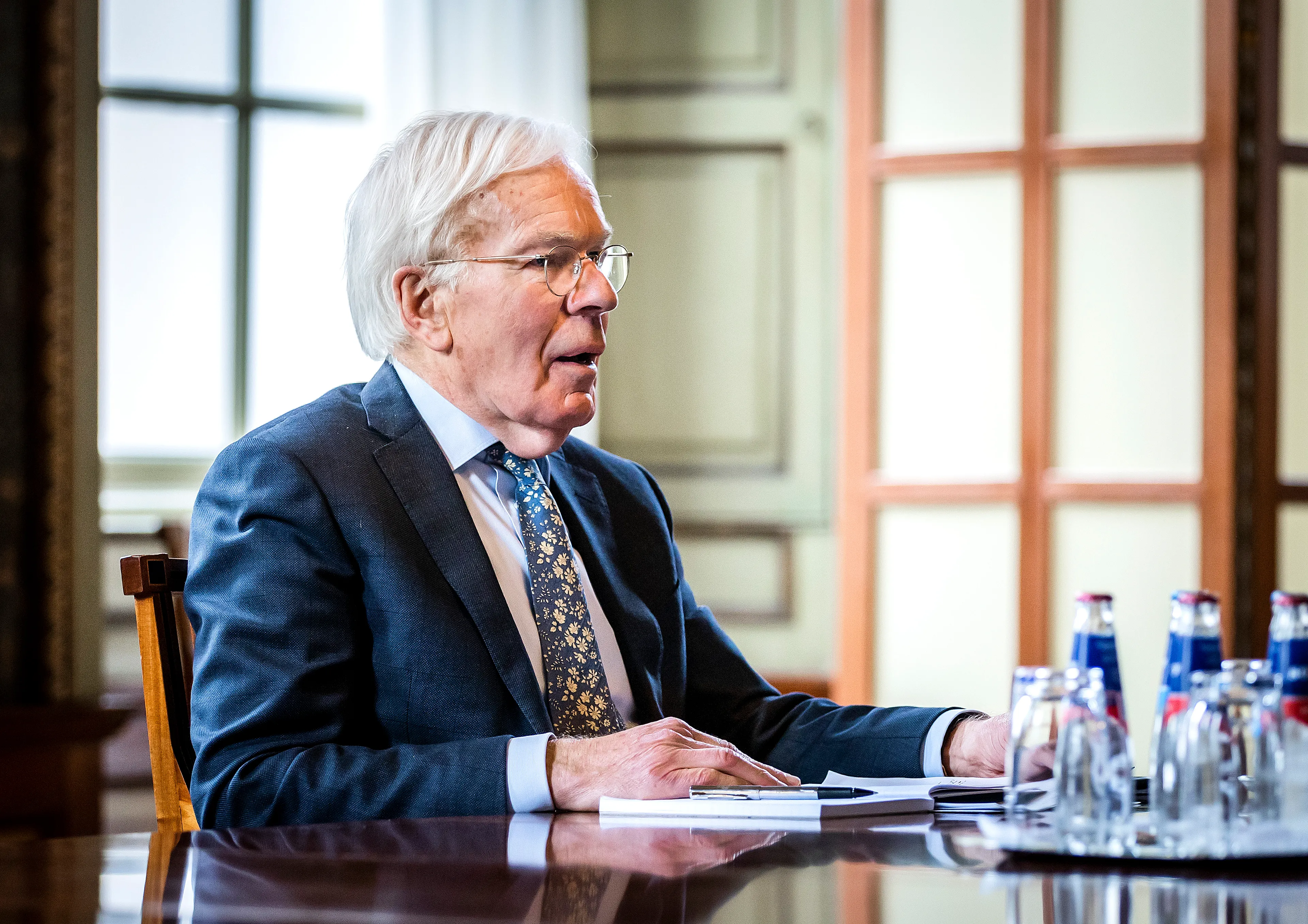 Tweede dag formatiegesprekken: Herman Tjeenk Willink praat met grotere partijen