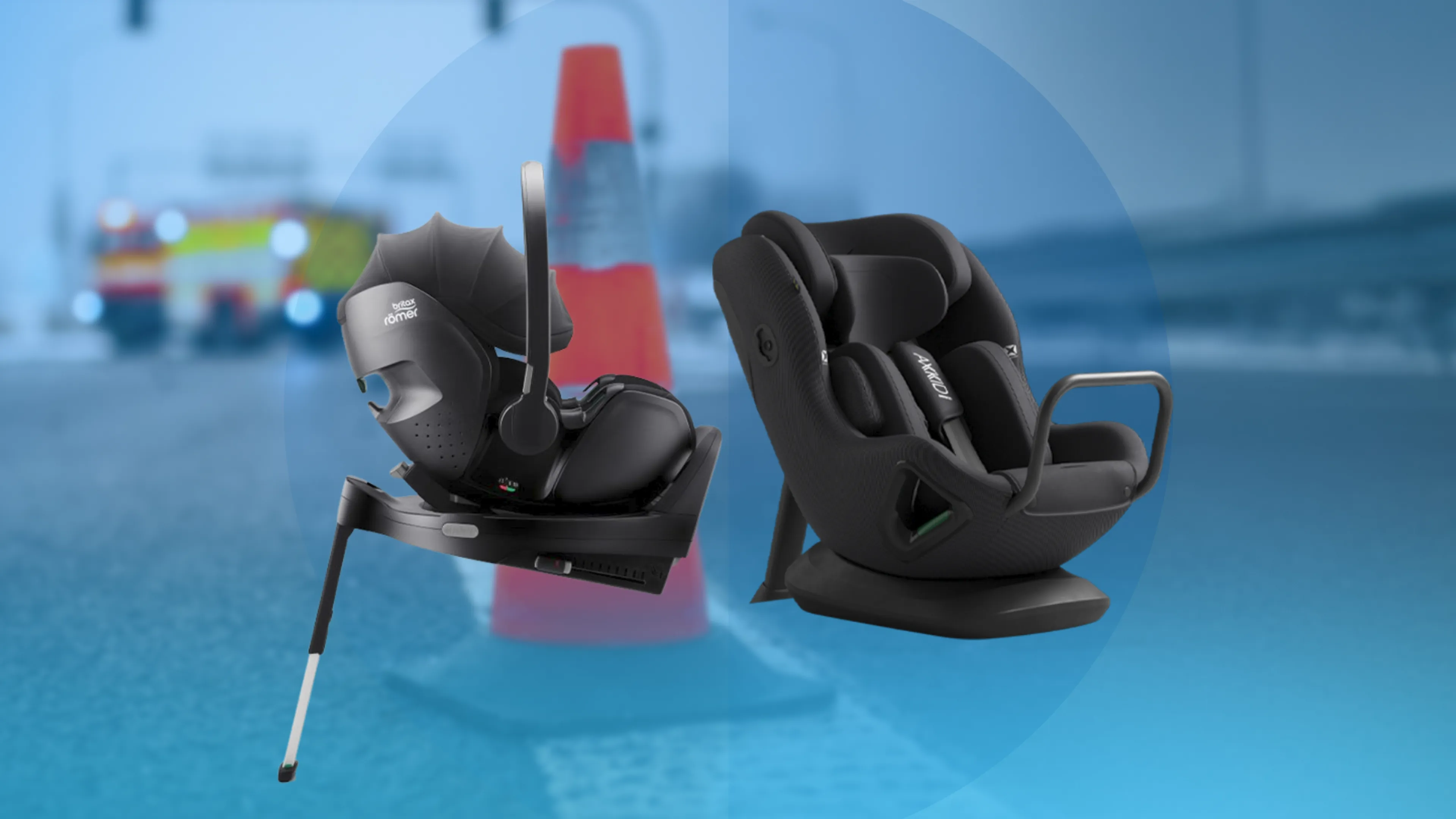 Problemen bij botsproef met autostoeltjes van Axkid en Britax Römer