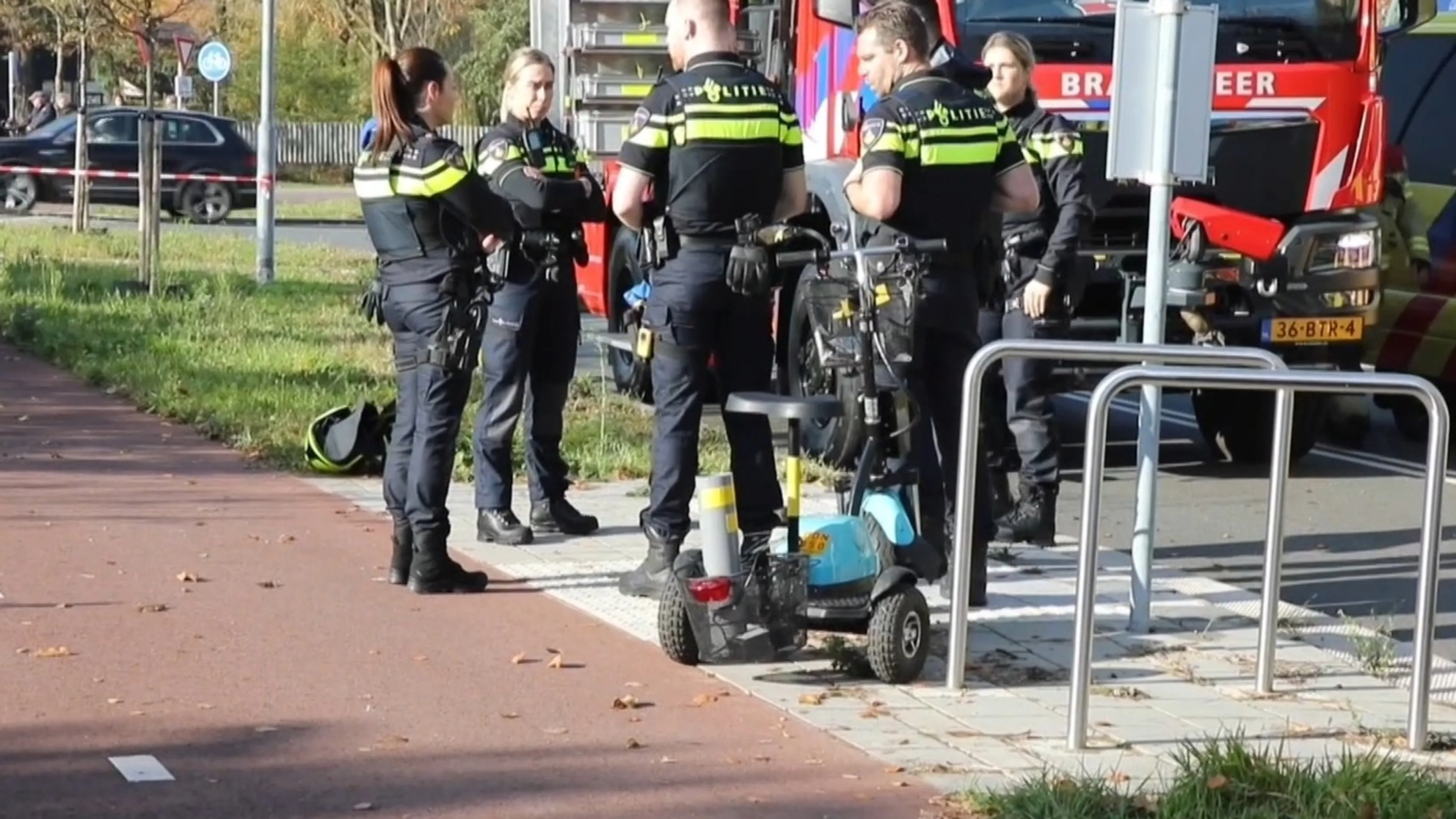 Man (77) overleden na botsing op scootmobiel in Barneveld
