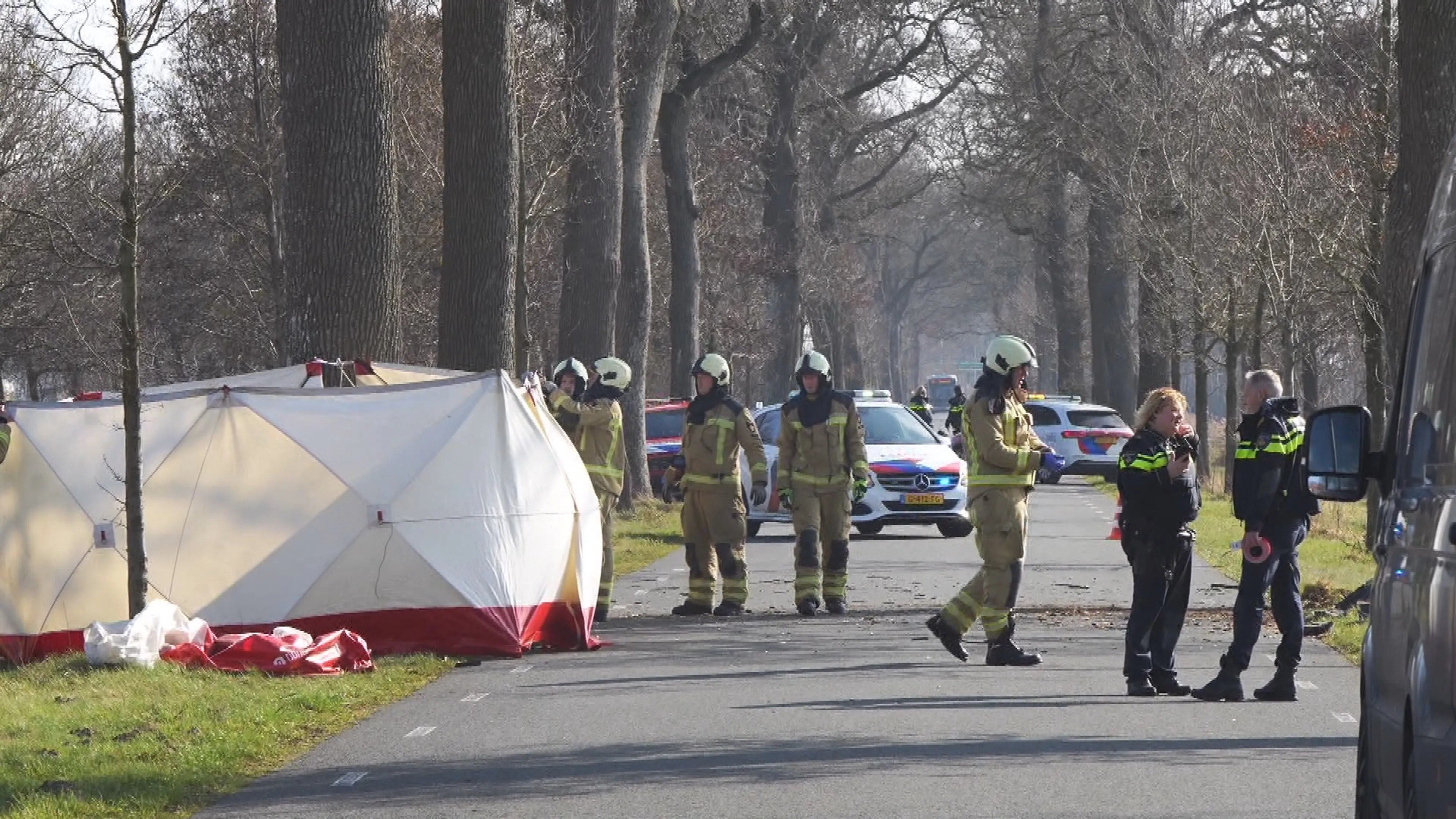 Bestuurder (57) overleden na zwaar ongeval in Havelterberg