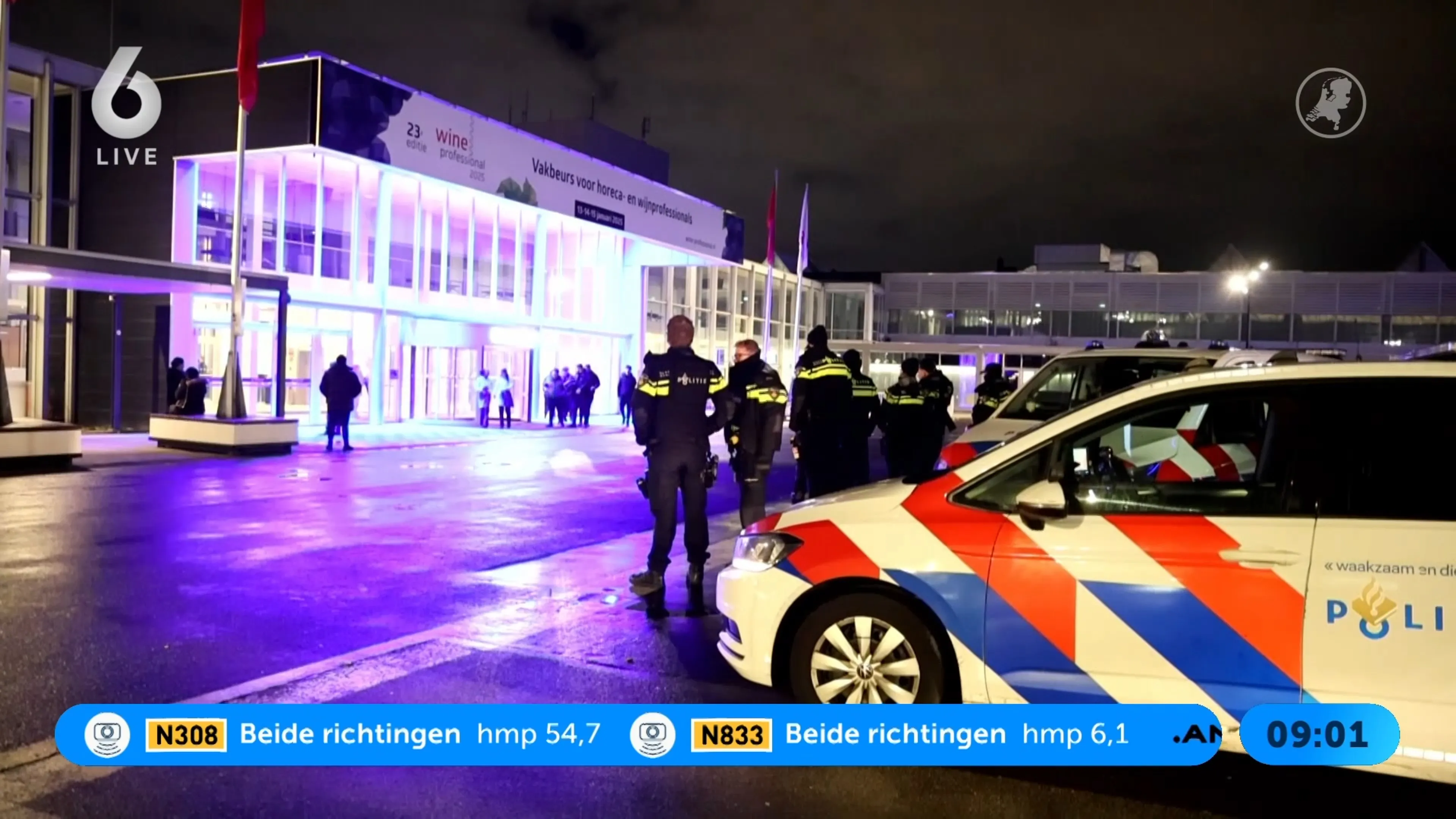 Driehoek Amsterdam stopt concert in RAI om 'onveilige situatie'