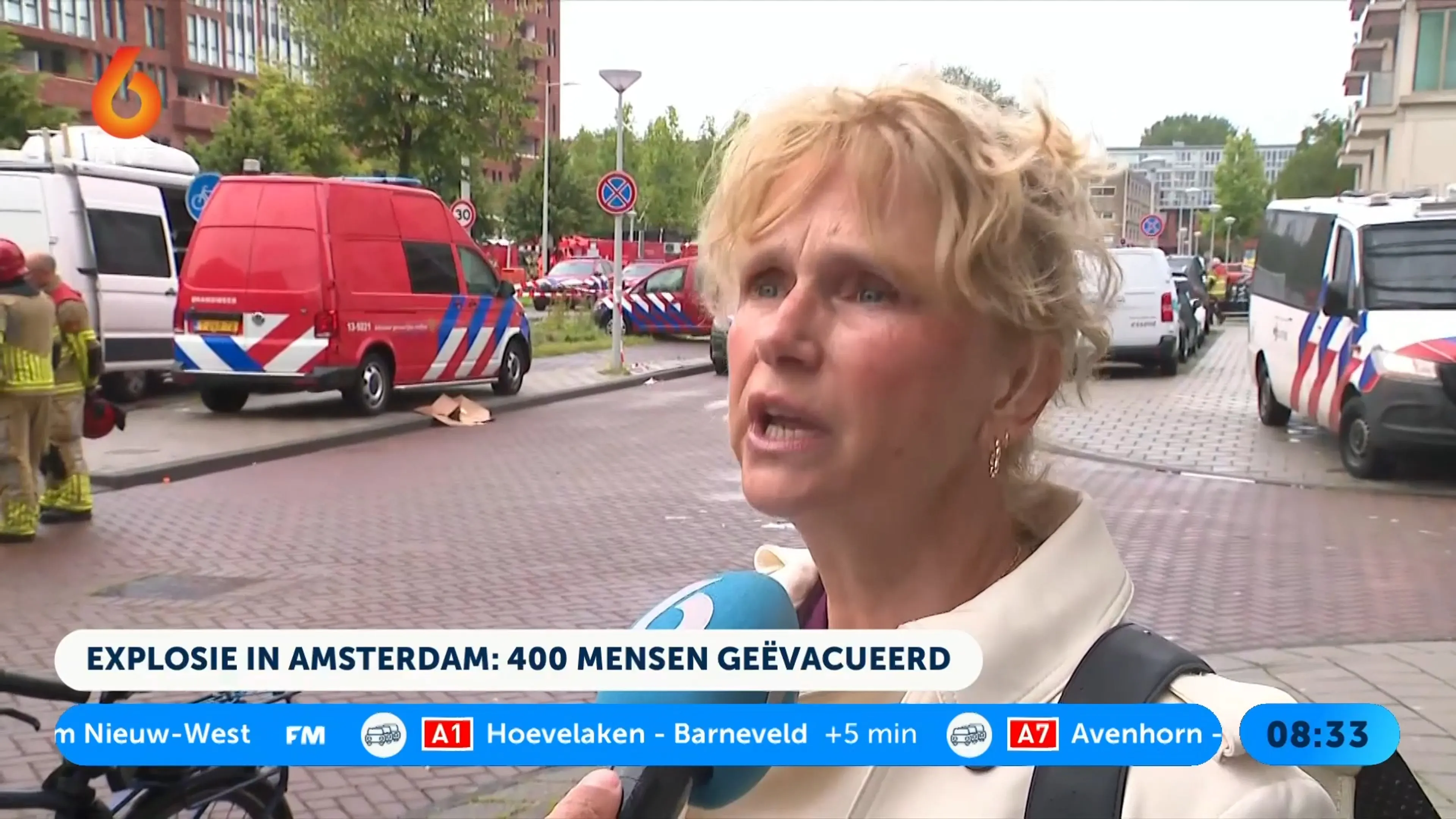 Vrouw hoorde geschreeuw na harde knal in Amsterdam: 'Afschuwelijk'