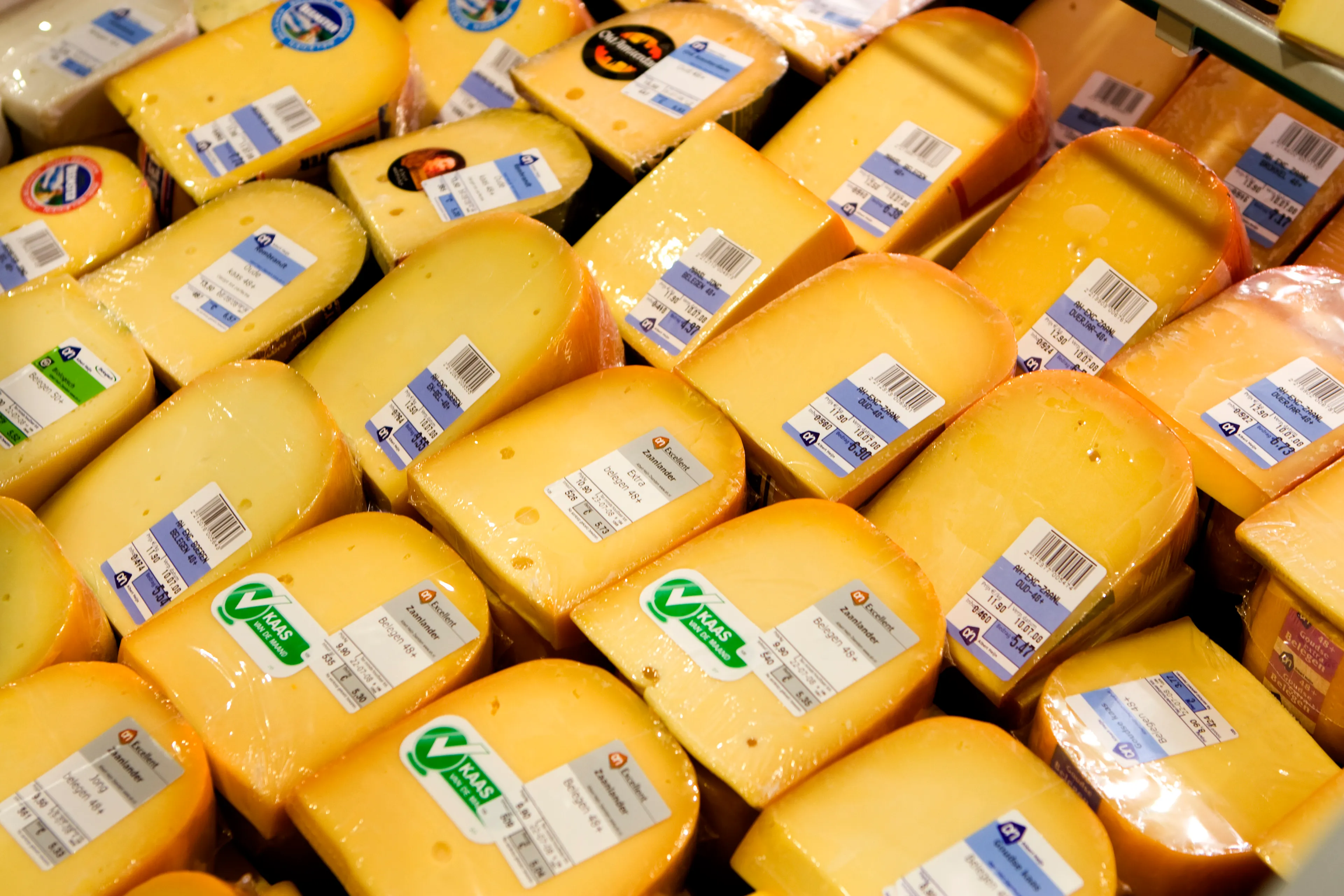 Kans op voedselvergiftiging na eten kaas van Albert Heijn