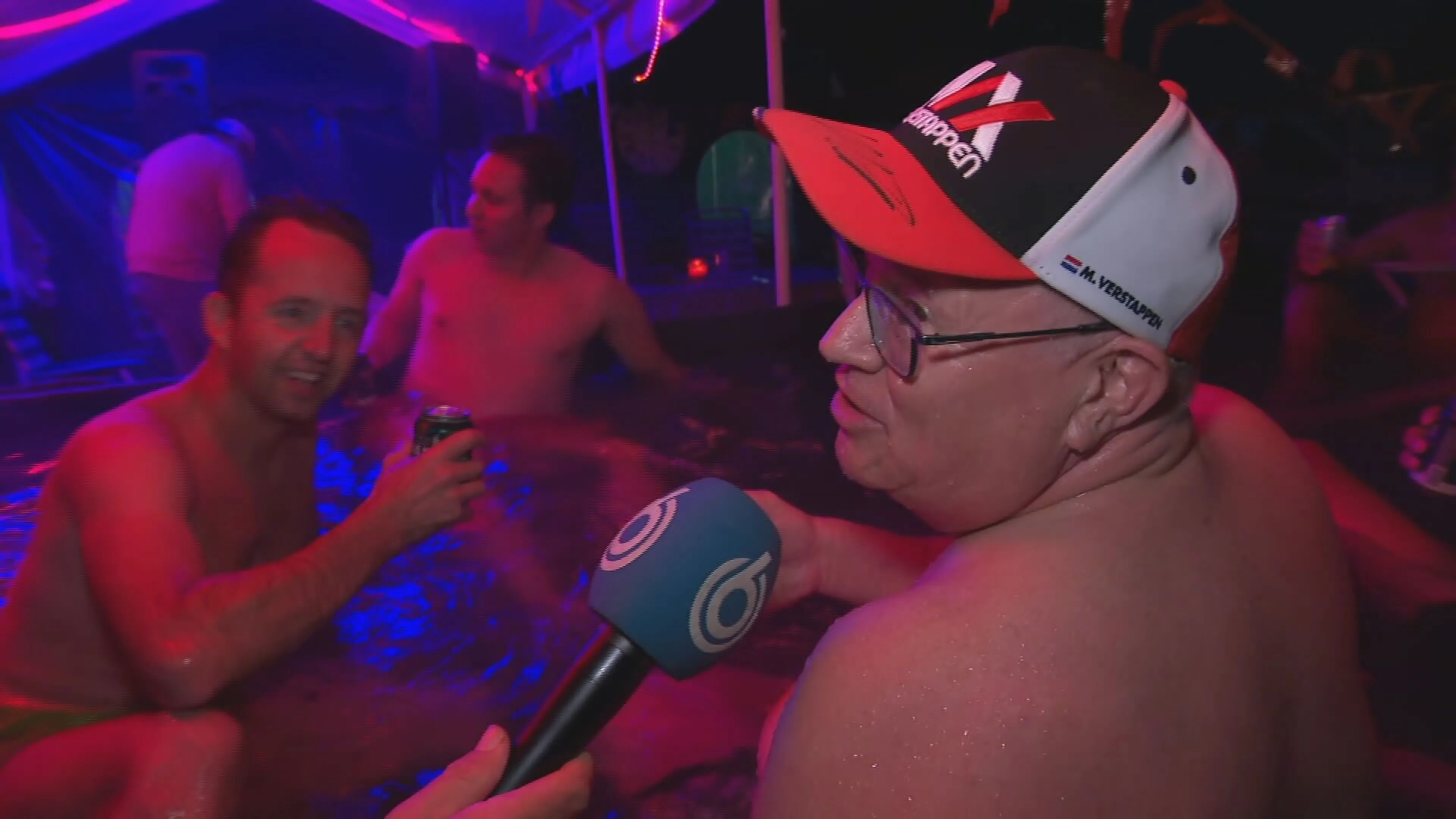 Formule 1-fanaten drinken, dansen en dobberen op bruisende camping bij Spa
