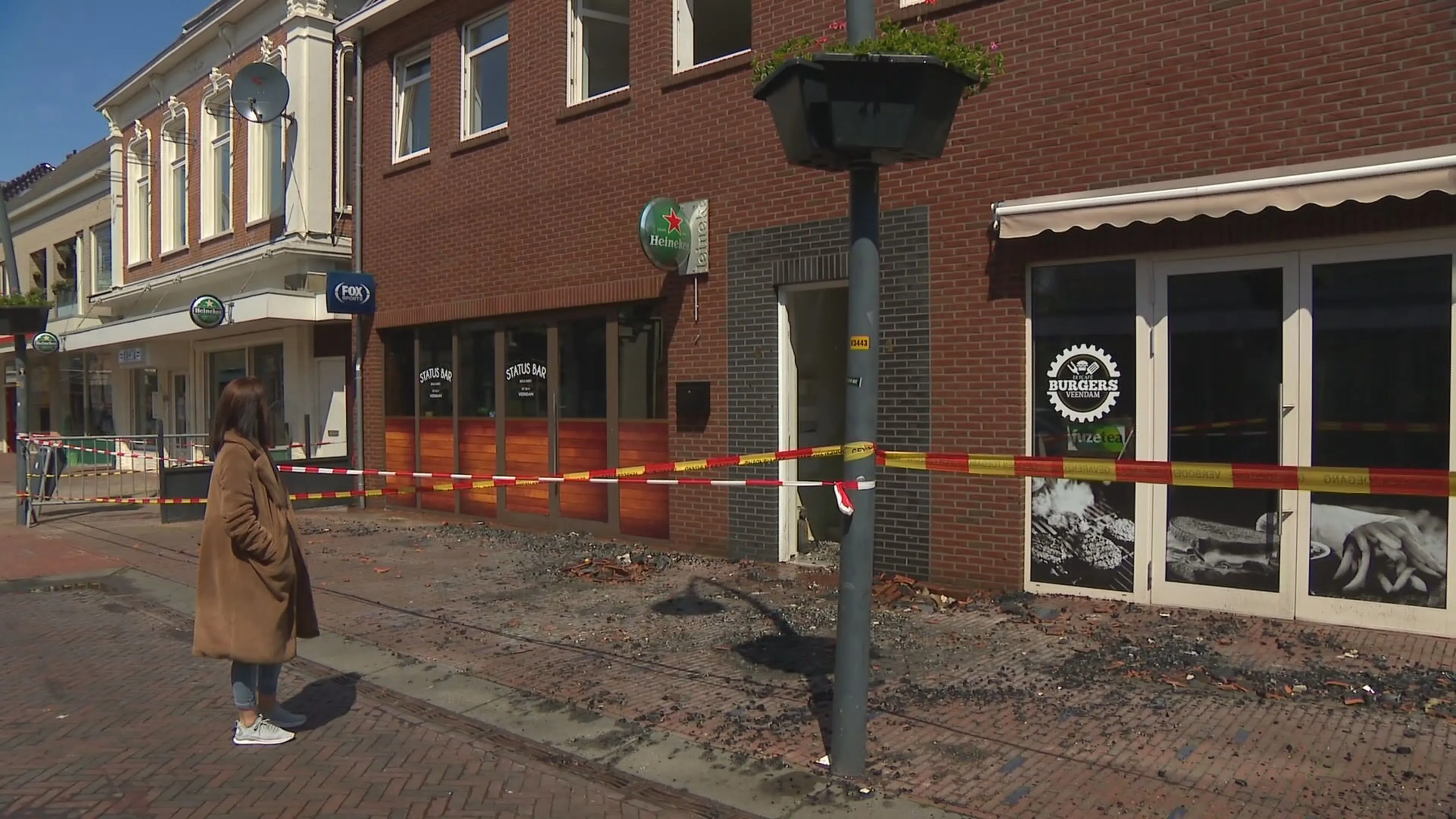 Driedubbel pech voor eigenaresse café in Veendam: eerst corona en nu voor de tweede keer brand