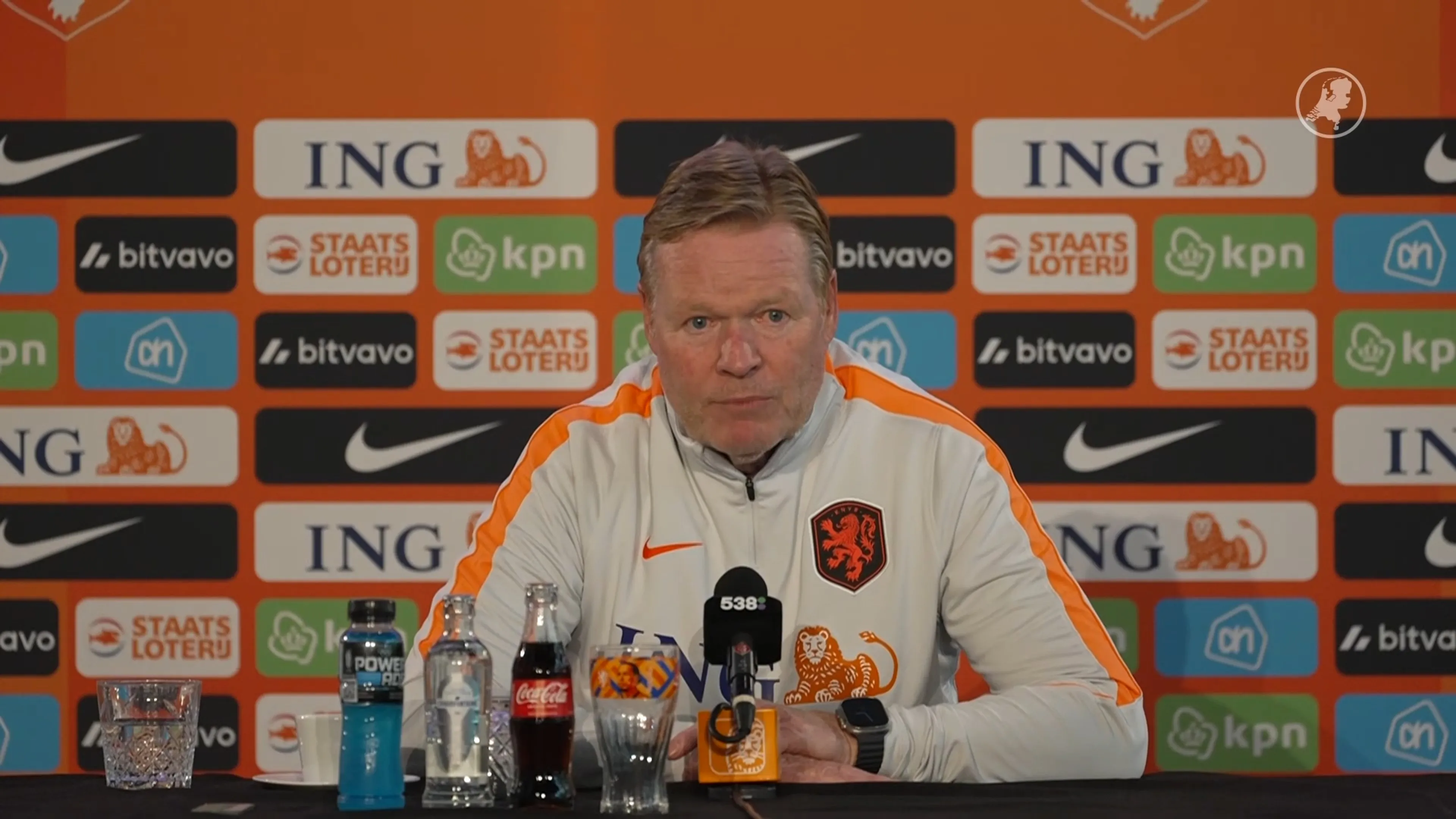 Bondscoach Koeman over kansen Nederland op WK: 'Ik weet wat de realiteit is'