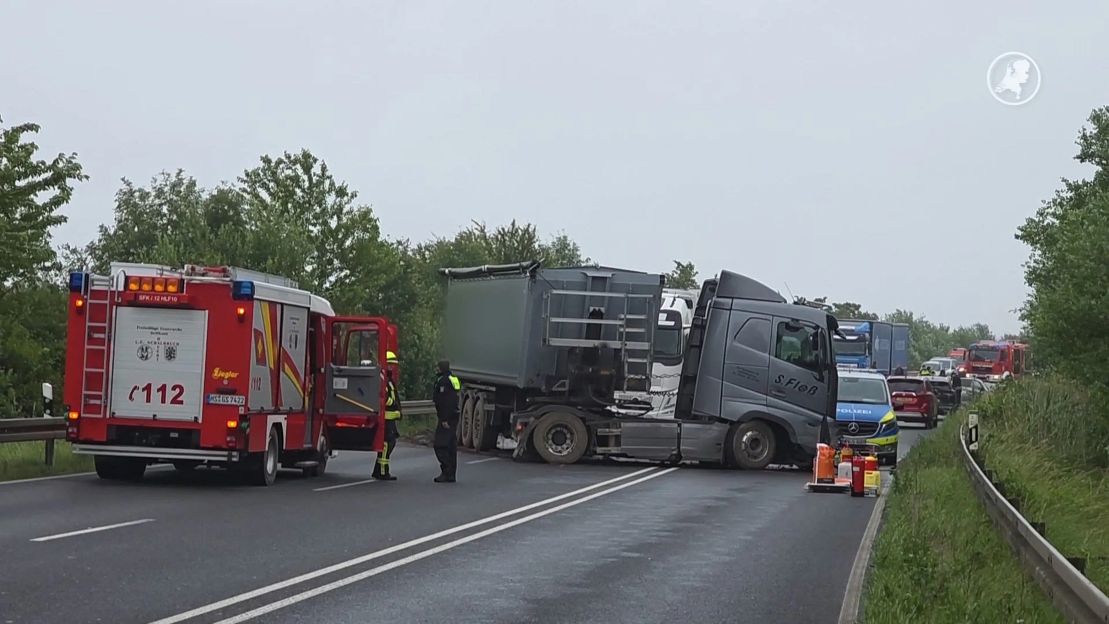 Nederlandse vrouw overleden na botsing met vrachtwagen in Duitsland
