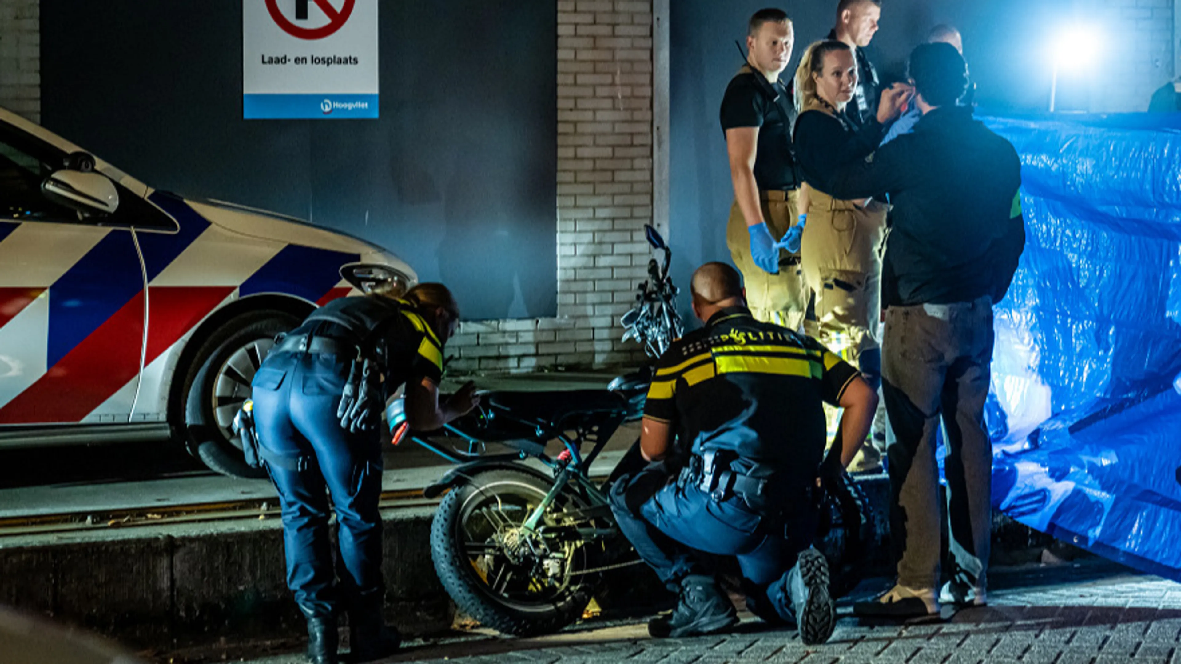 Man wordt onwel bij aanhouding in Rotterdam en overlijdt
