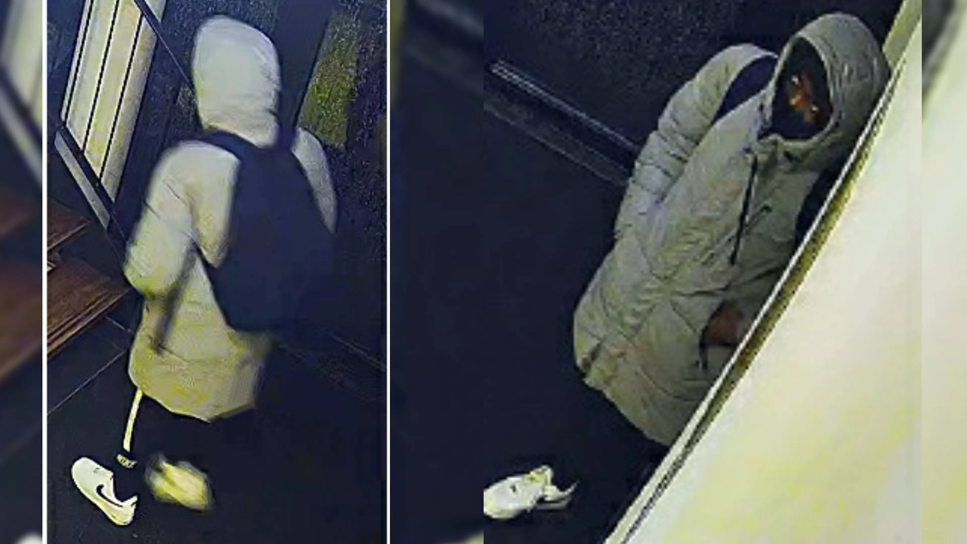 Man met pokdalig gezicht en hakmes overvalt twee woningen