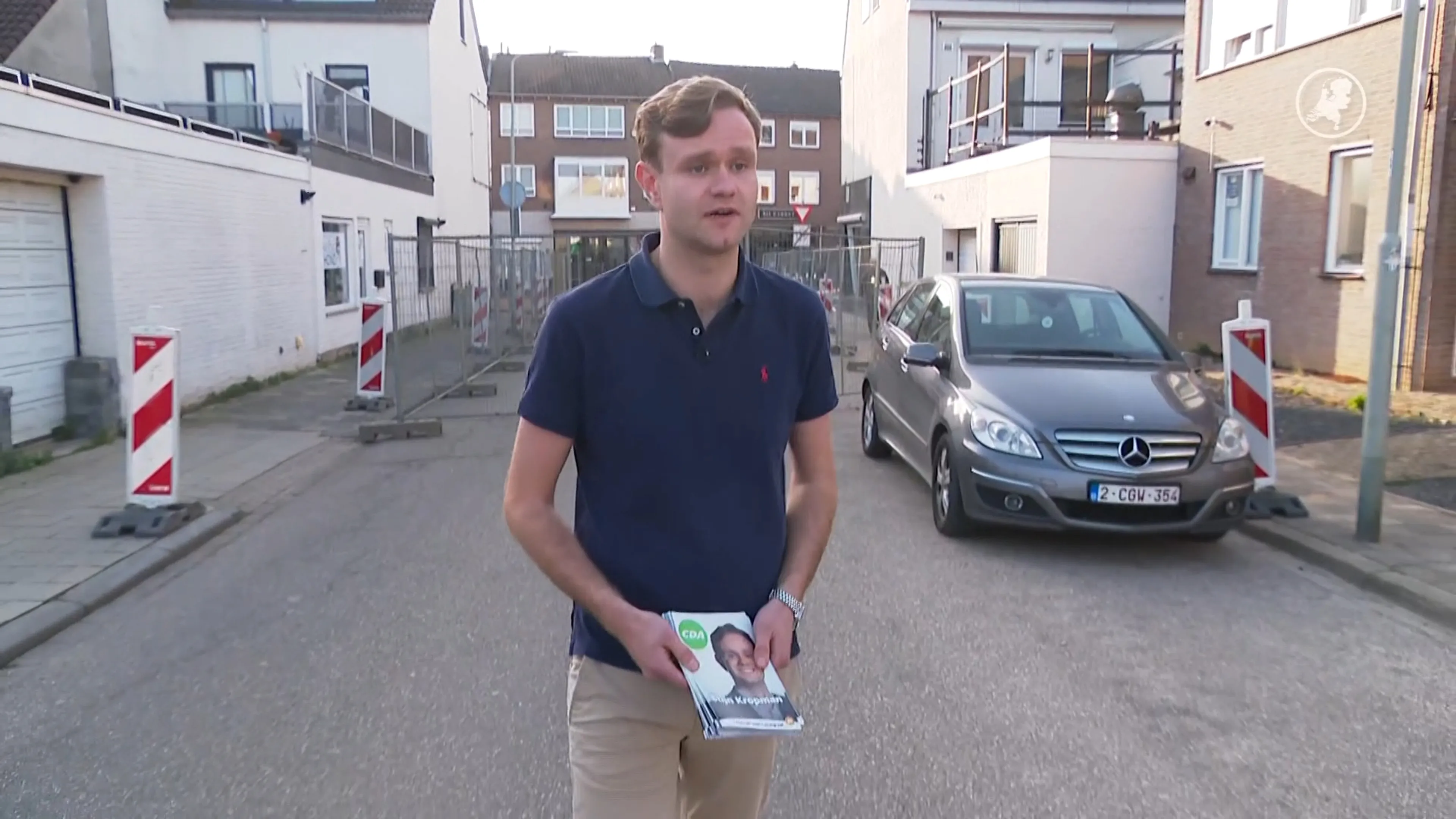 CDA-lijsttrekker Landgraaf achterna gezeten en bedreigd tijdens flyeren