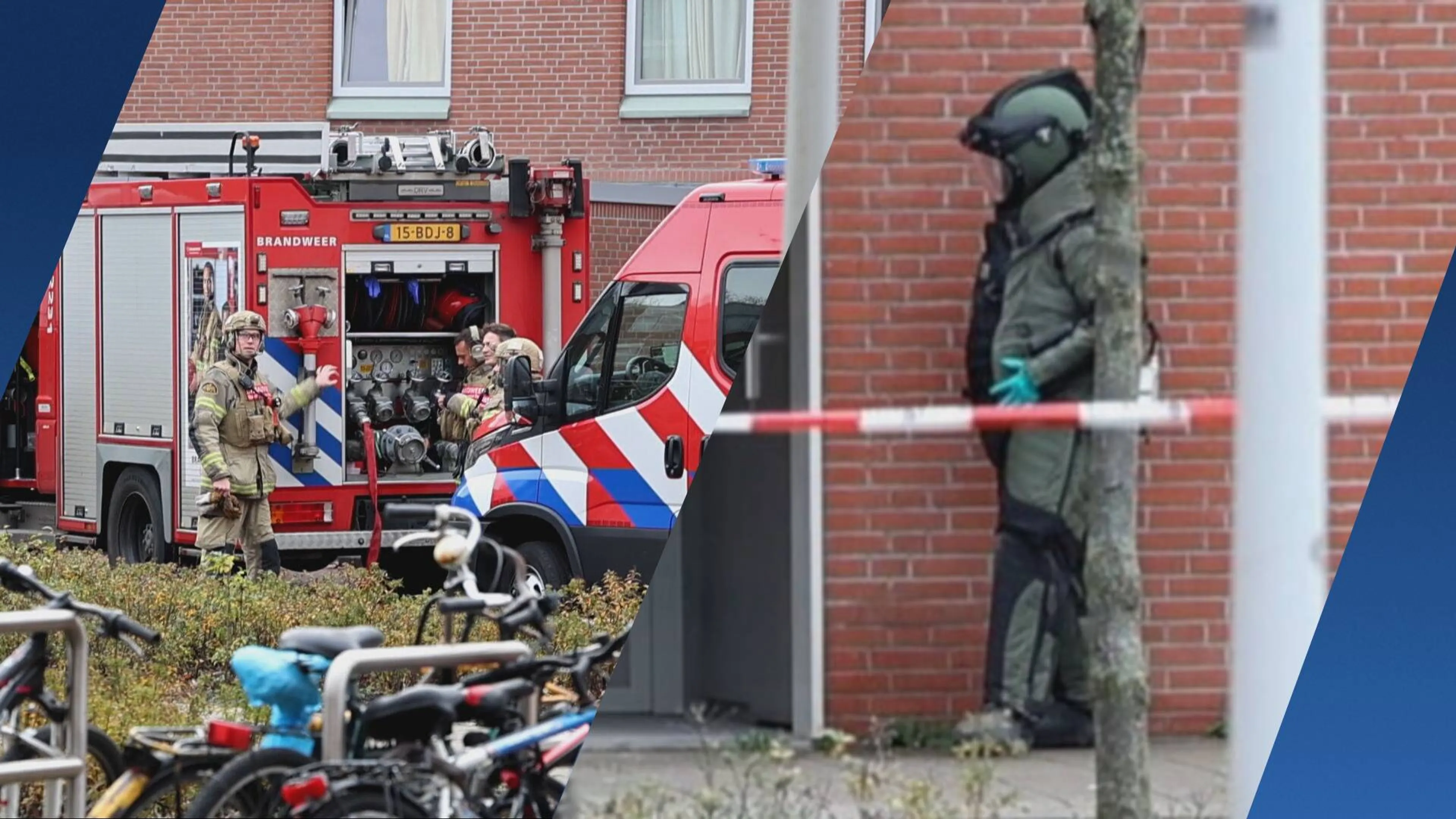 Woningcomplex ontruimd om mogelijk explosief in Amsterdam