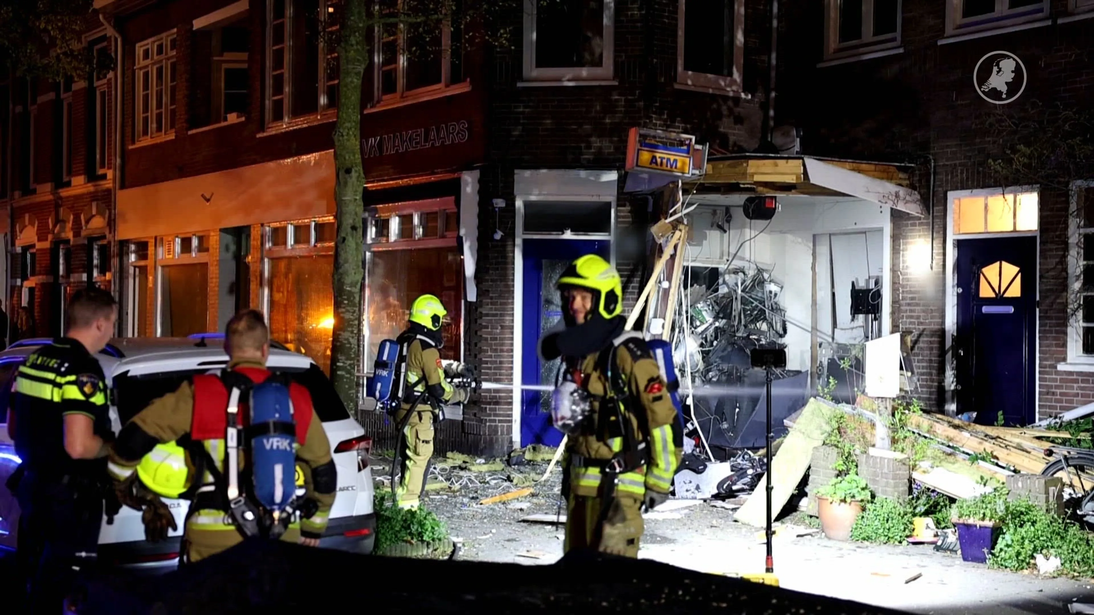 Explosie bij geldautomaat Haarlem: verdachten vluchten op scooter