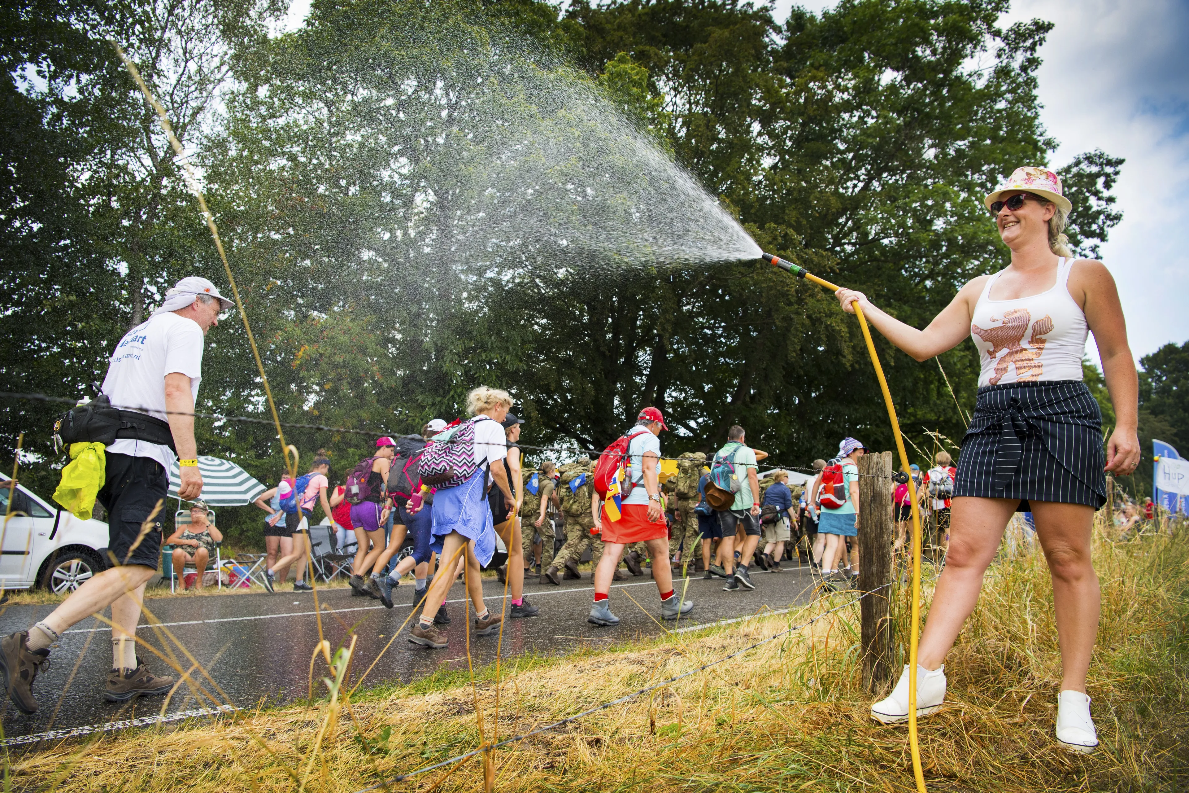 Weer tijdens de Nijmeegse 4Daagse: verkoelende wind en hoge zonkracht