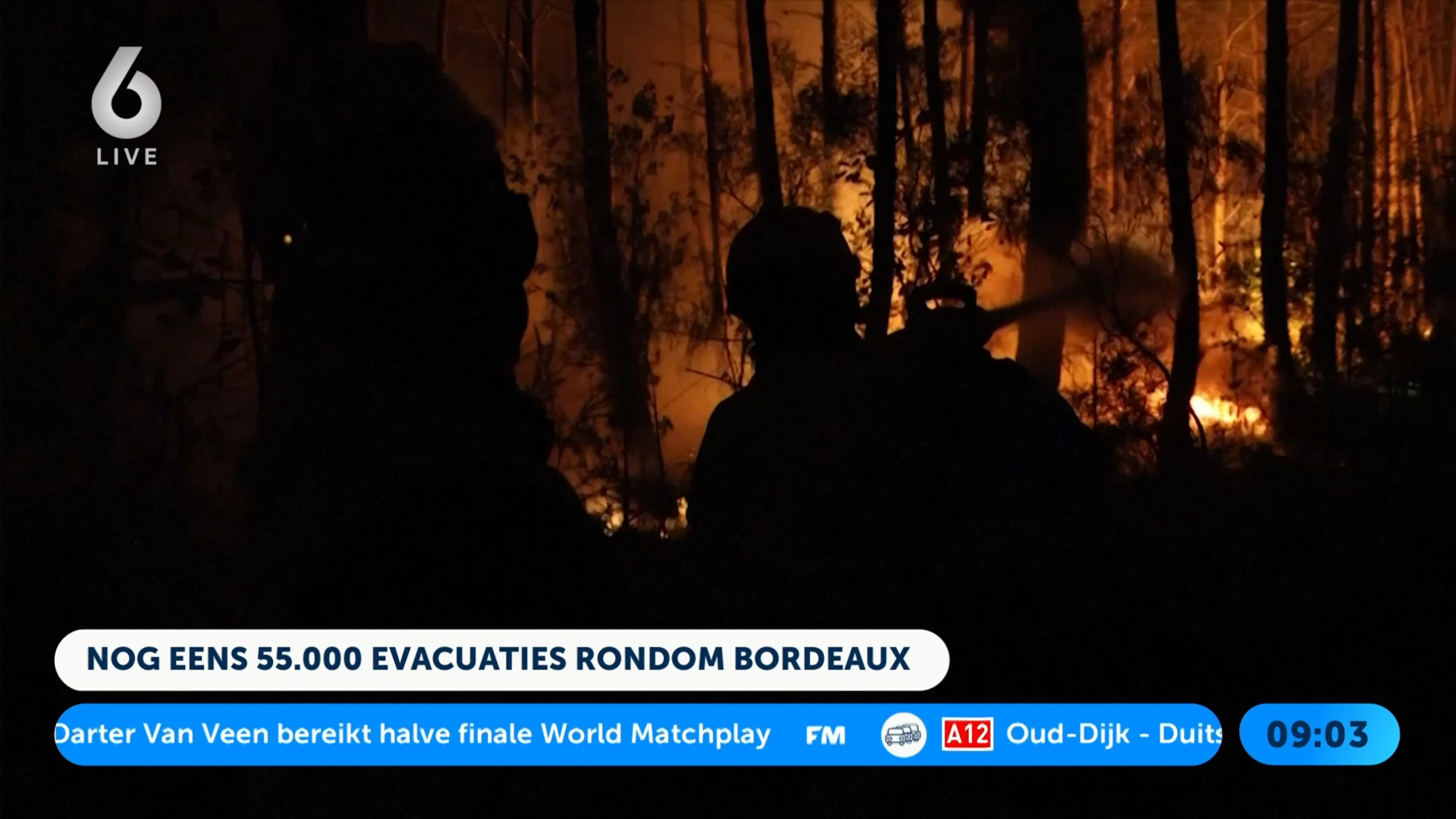 Vakantie opgeschort door vuurzee: duizenden evacuaties rondom Bordeaux