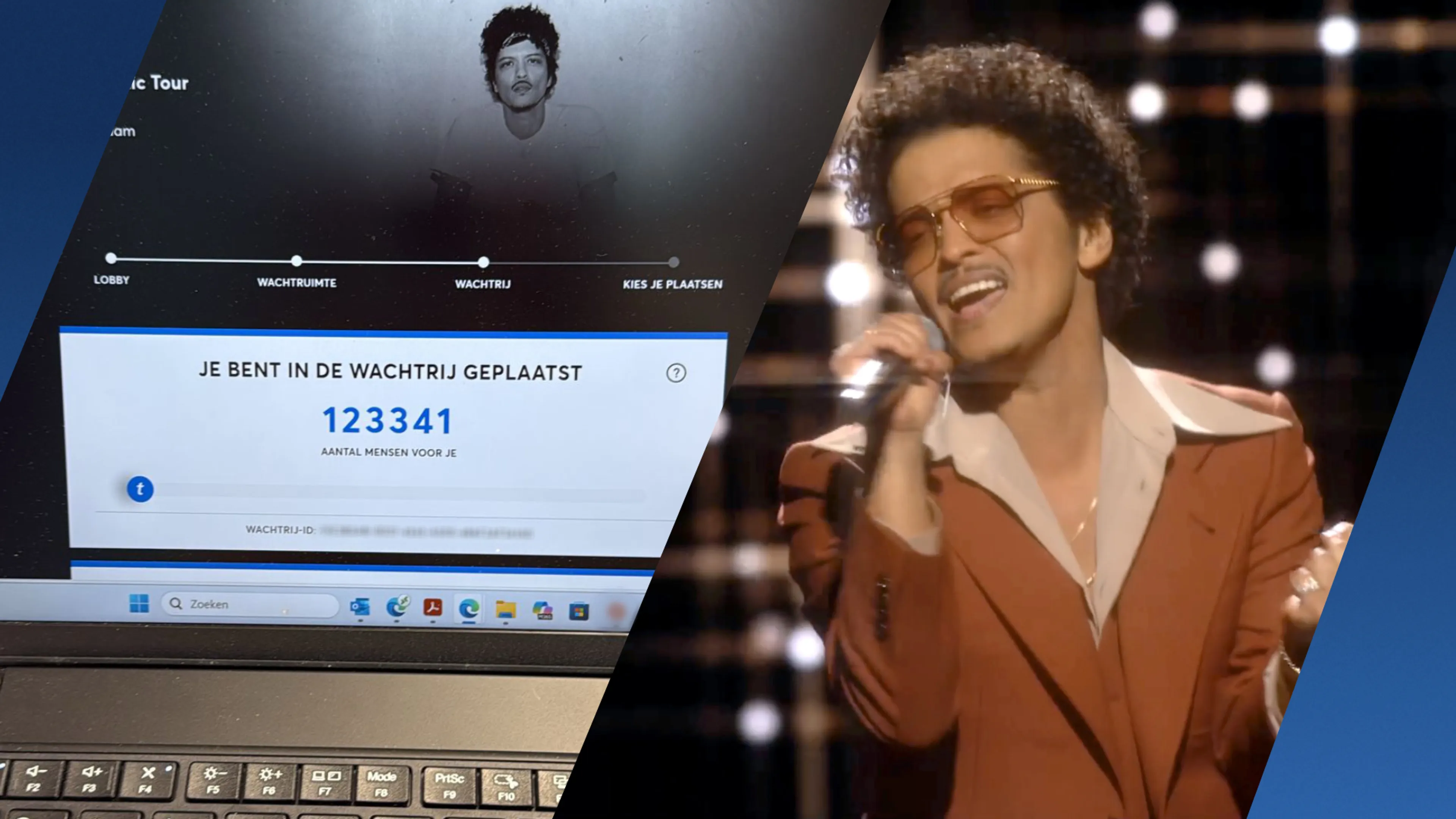 Stormloop op kaarten Bruno Mars, meer dan 220.000 fans in rij: 'Krankzinnig'