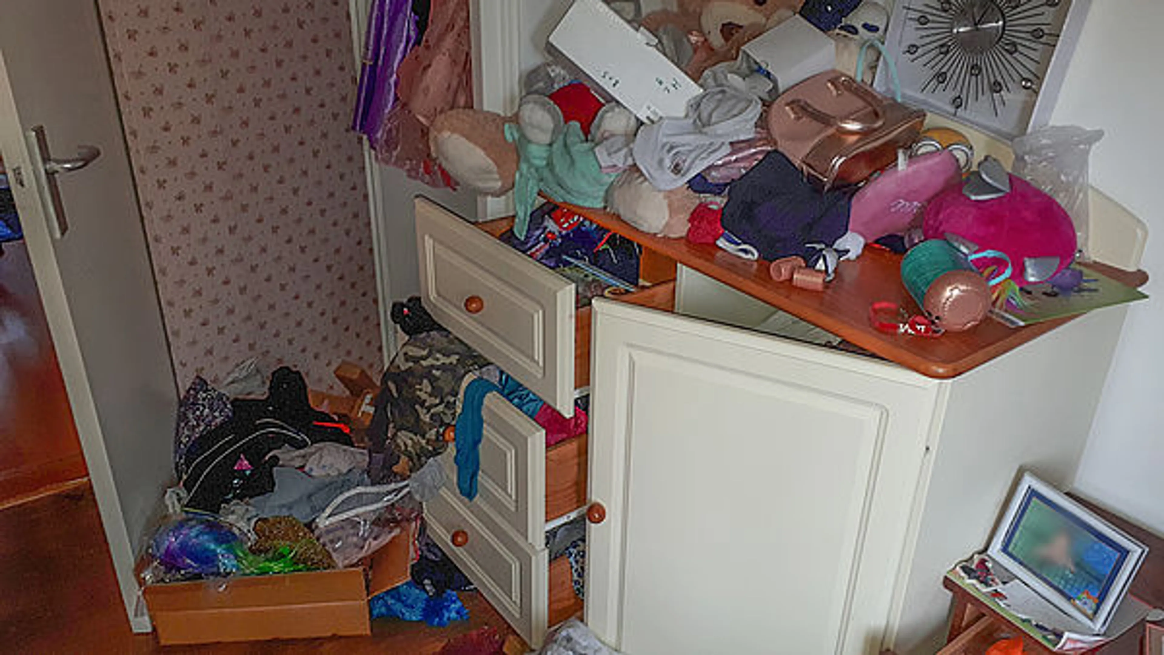 Inbreeksters houden huis in kinderkamer Wageningen