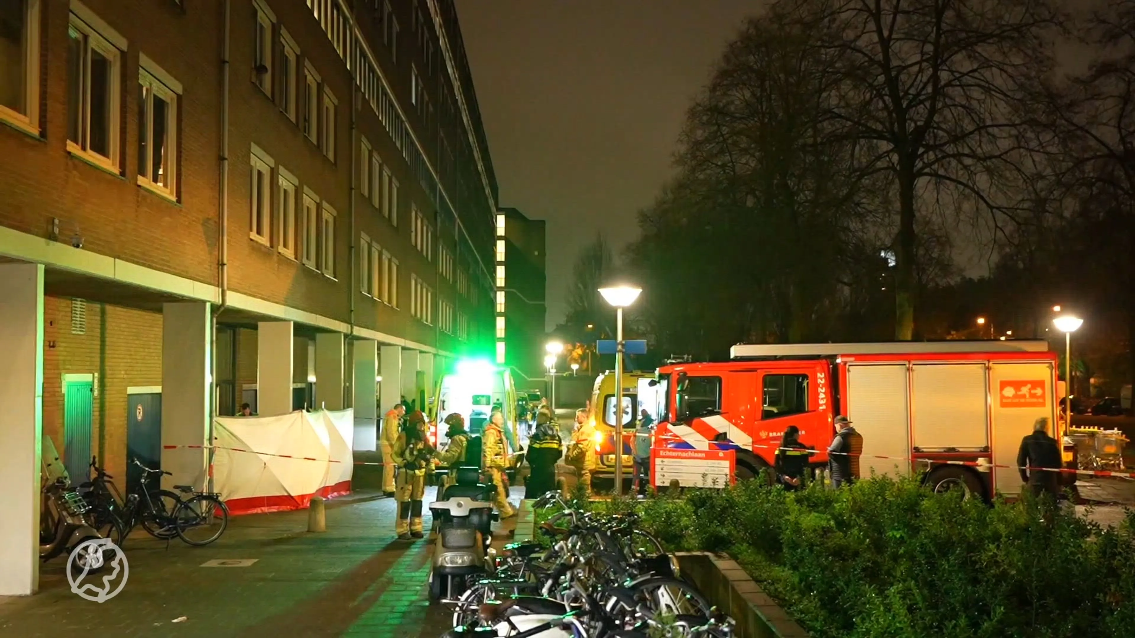 Mogelijk pepperspray gespoten in lift flat Eindhoven: meerdere bewoners onwel