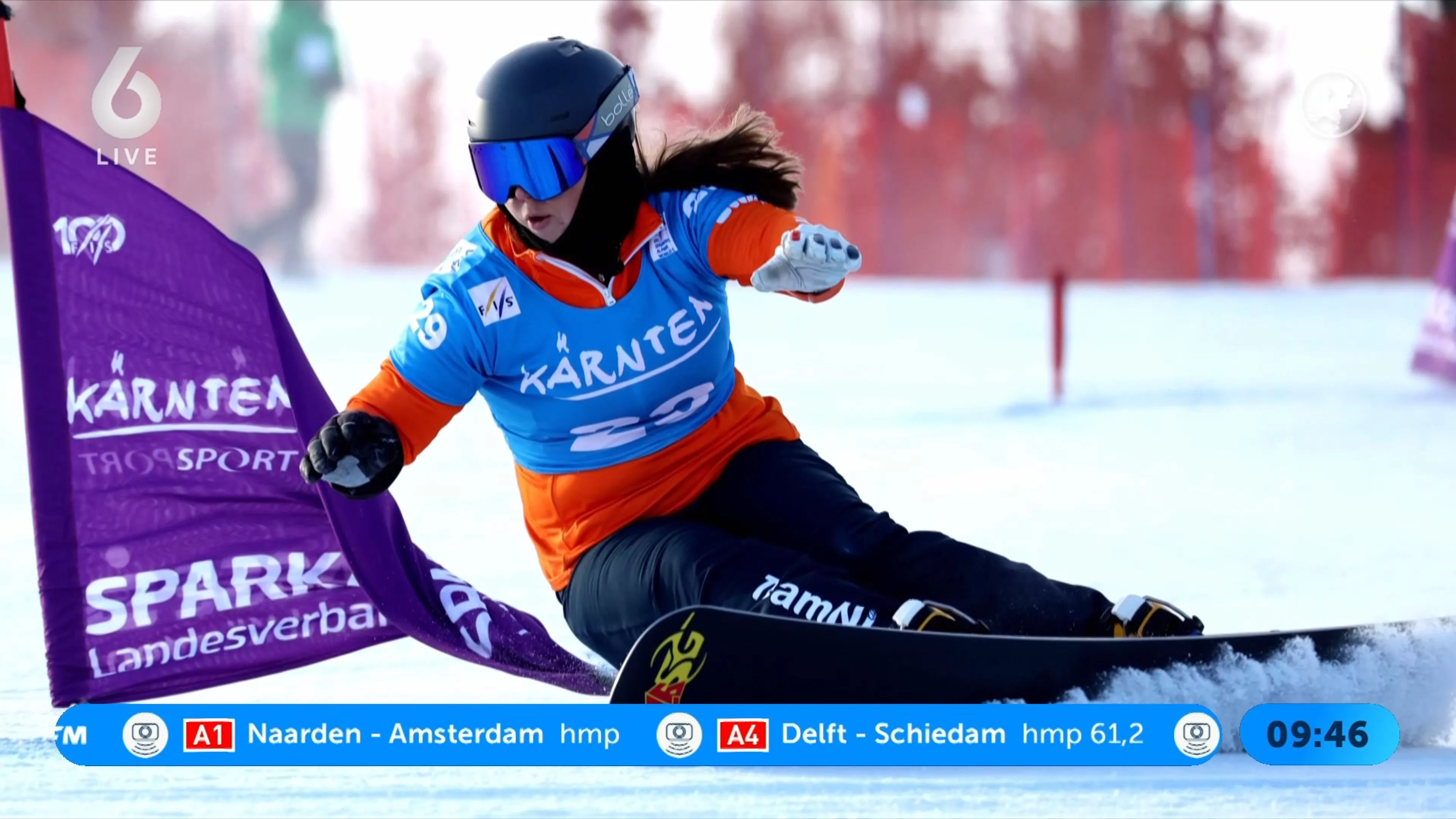 Snowboardster Dekker naar achtste finales op parallelreuzenslalom