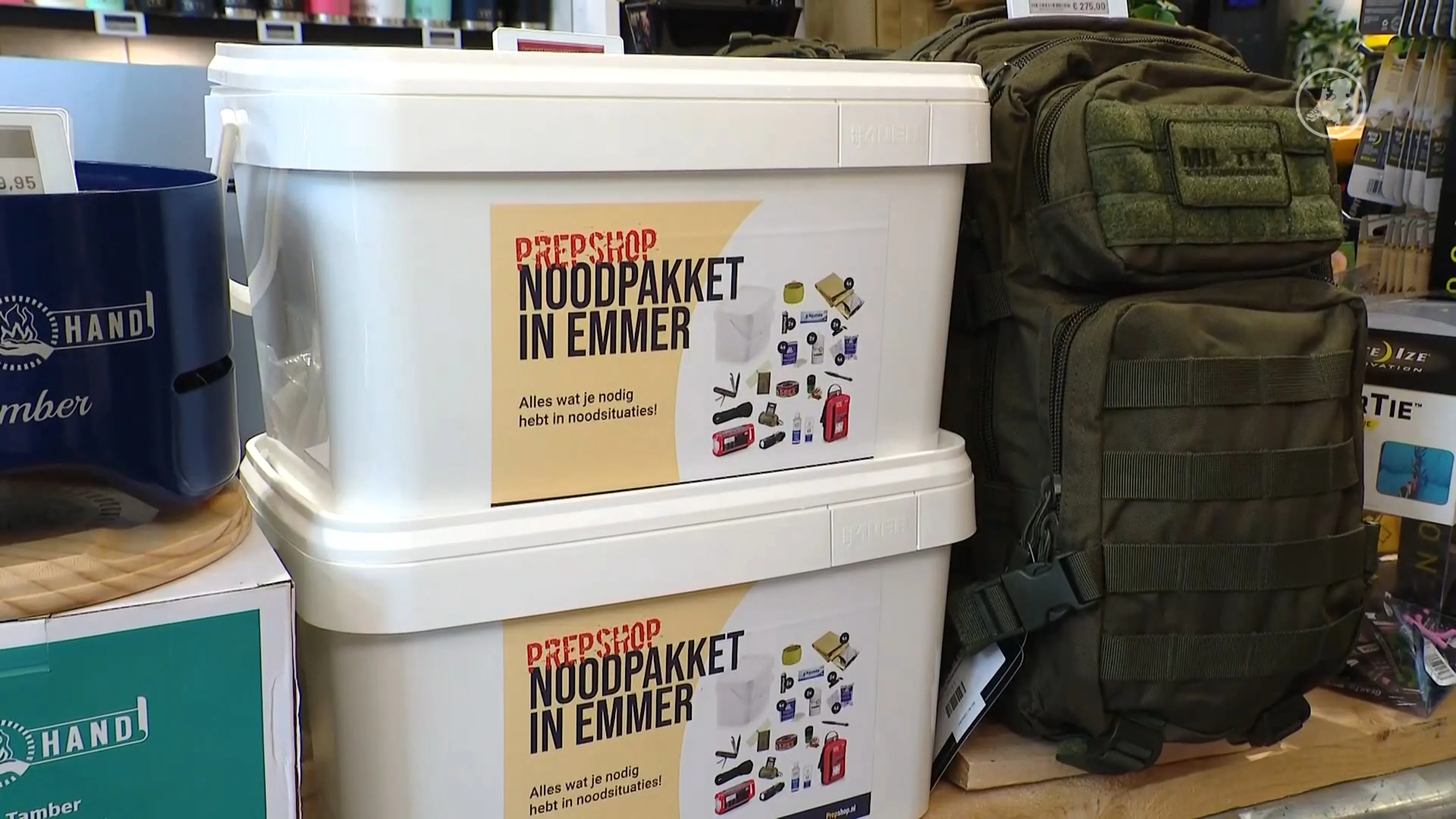 Eén op de drie Nederlanders heeft noodpakket in huis