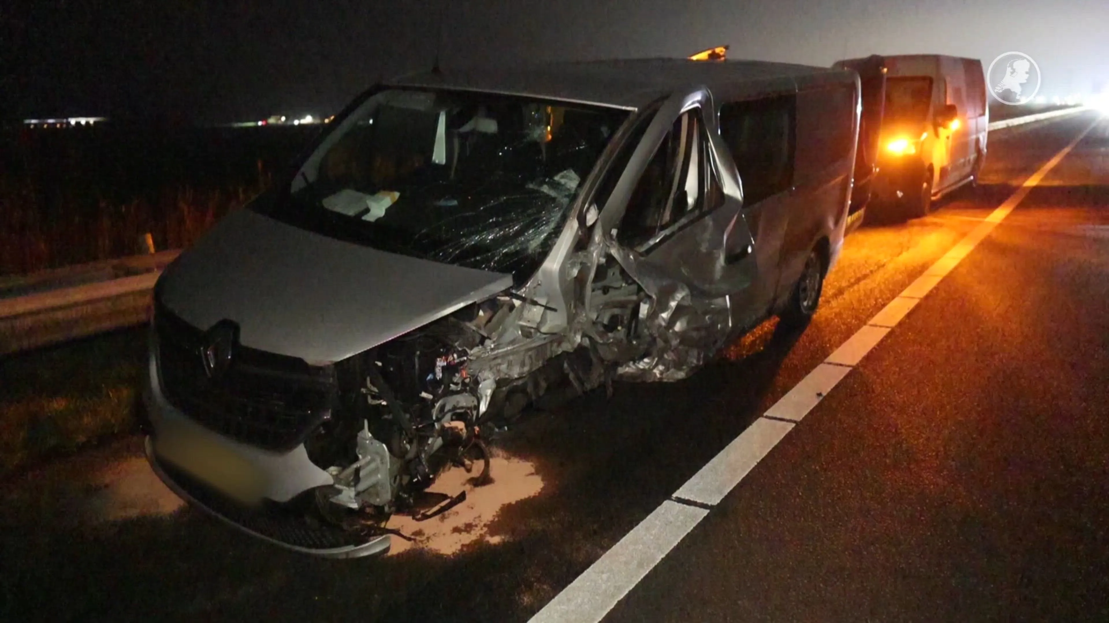 Spookrijder raakt gewond bij ongeluk op A6 bij Joure