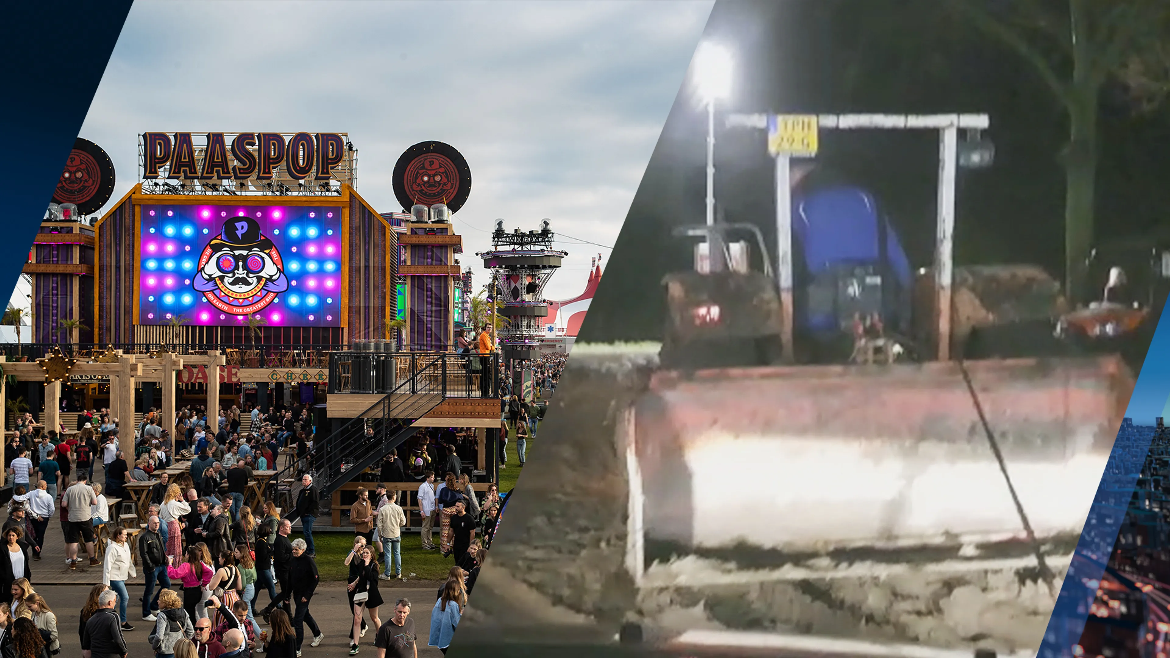 Verkeerschaos bij festival Paaspop, organisatie roept bezoekers op met pendelbus te komen