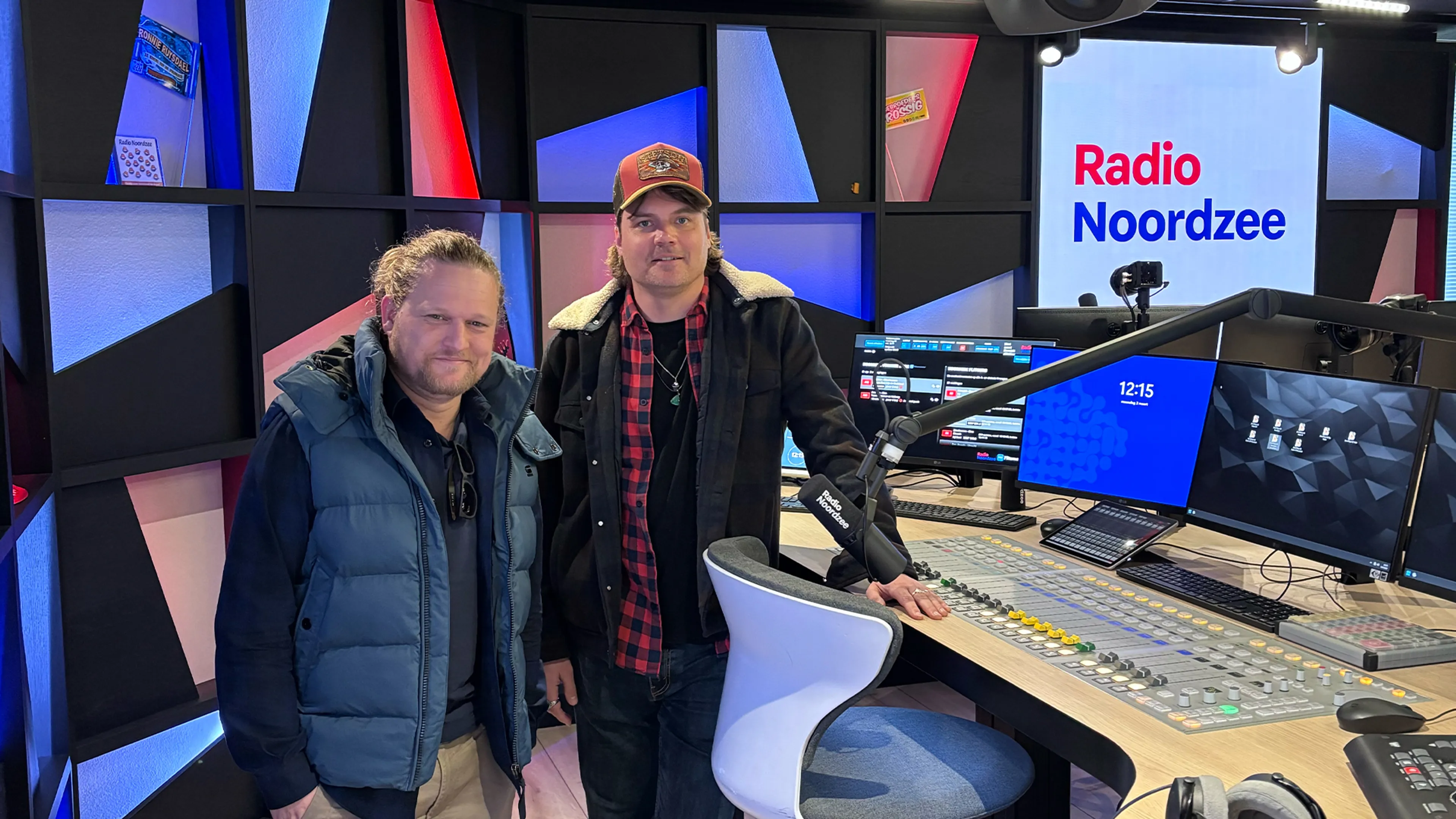 De Troubadours presenteerden 'De Radio Noordzee Lunch met...'