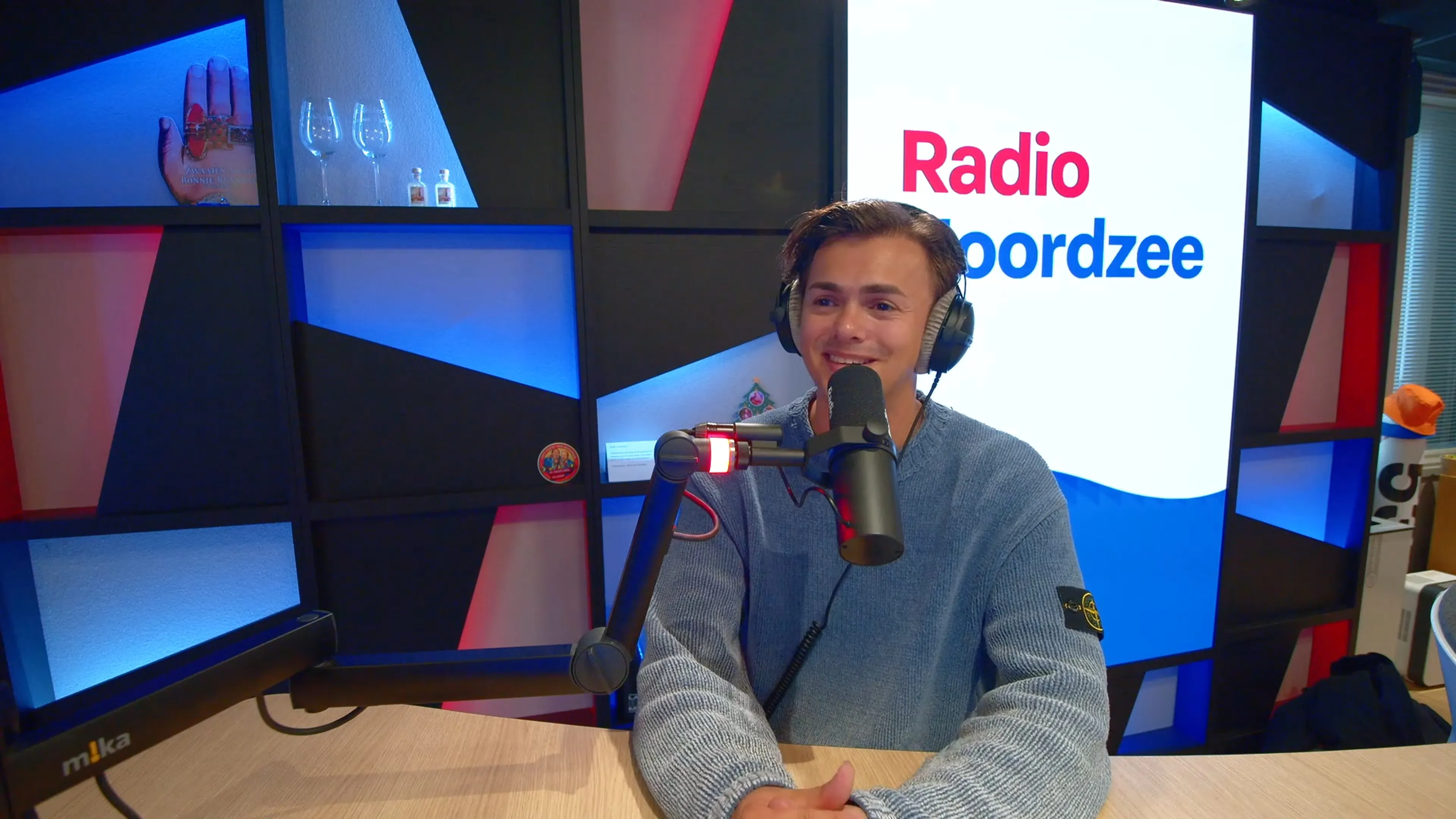 Flemming te gast in de ochtendshow: "Ik wil alles geprobeerd hebben"