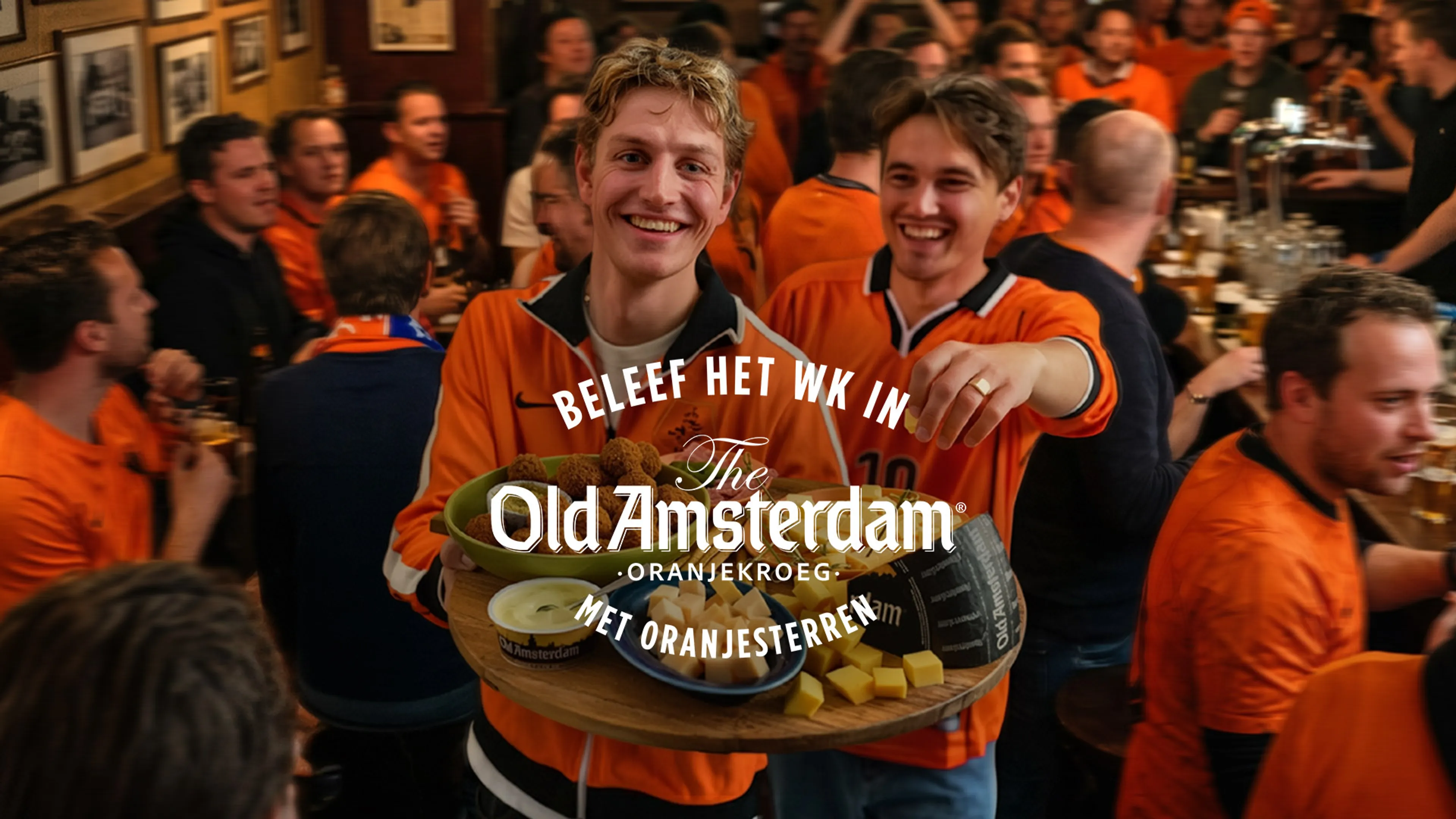 Moedig Oranje aan tijdens het WK in The Old Amsterdam