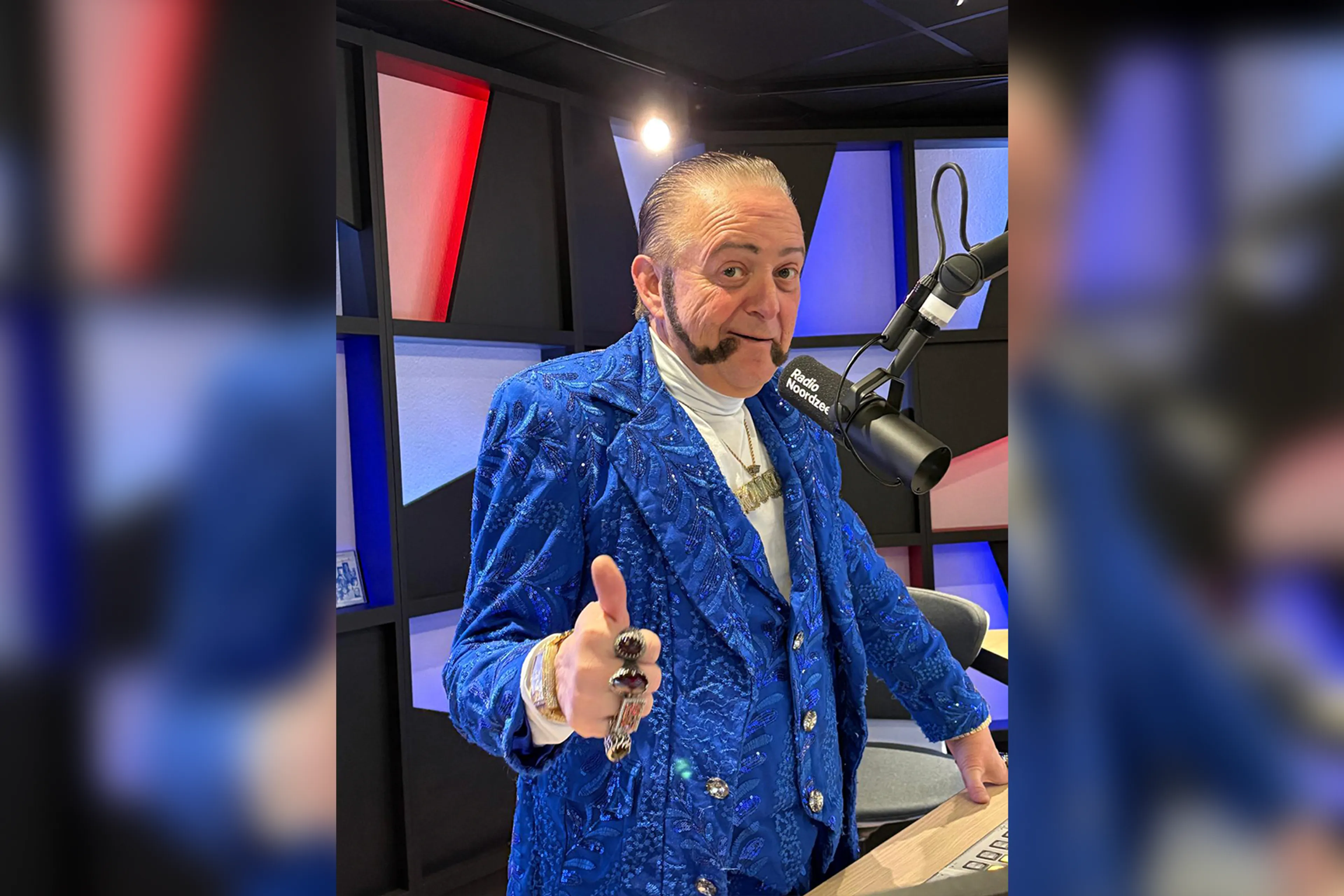 Ronnie Ruysdael presenteerde eenmalig 'De Radio Noordzee Lunch met...'