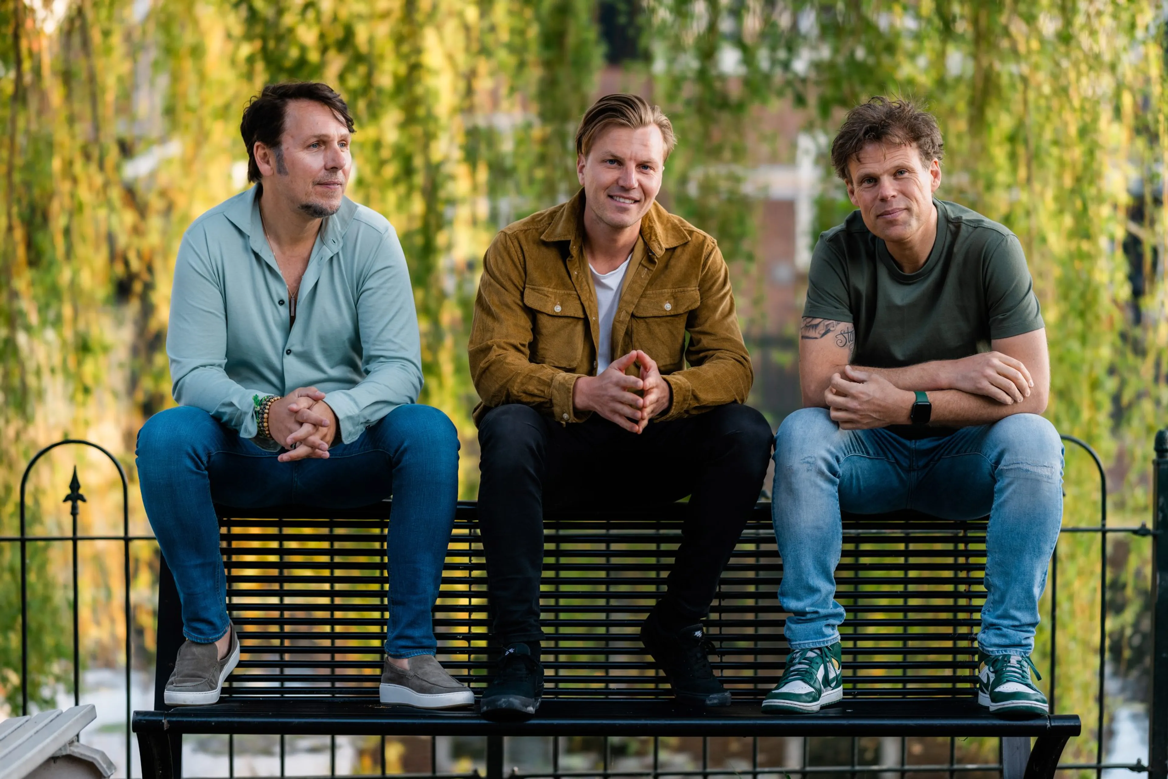 De 3JS presenteerden 'De Radio Noordzee Lunch met...'