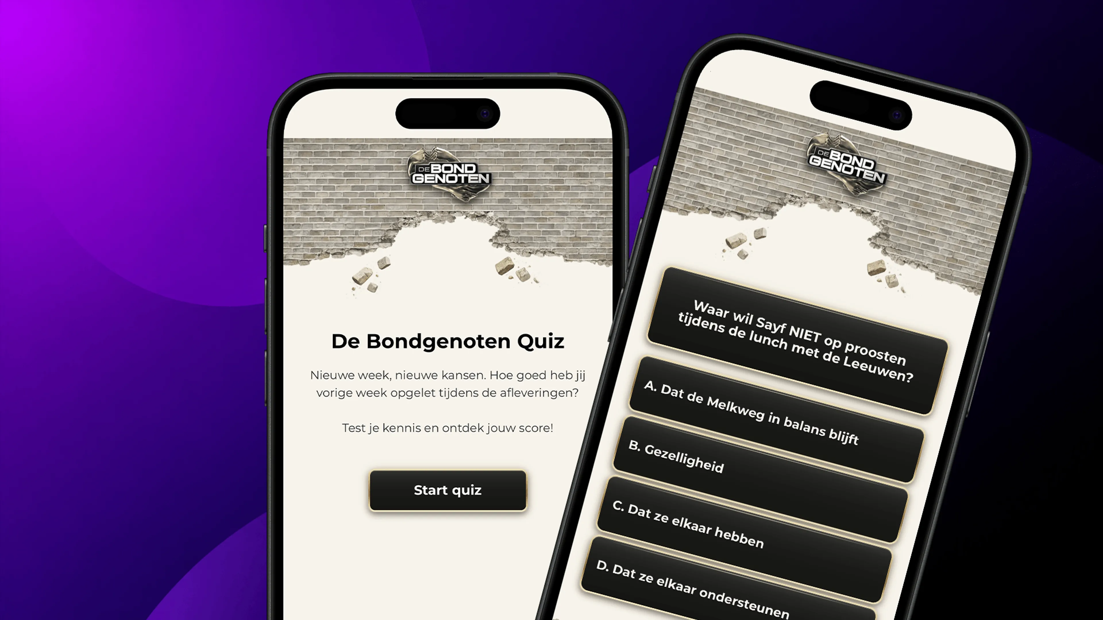 Weet jij alles van De Bondgenoten?