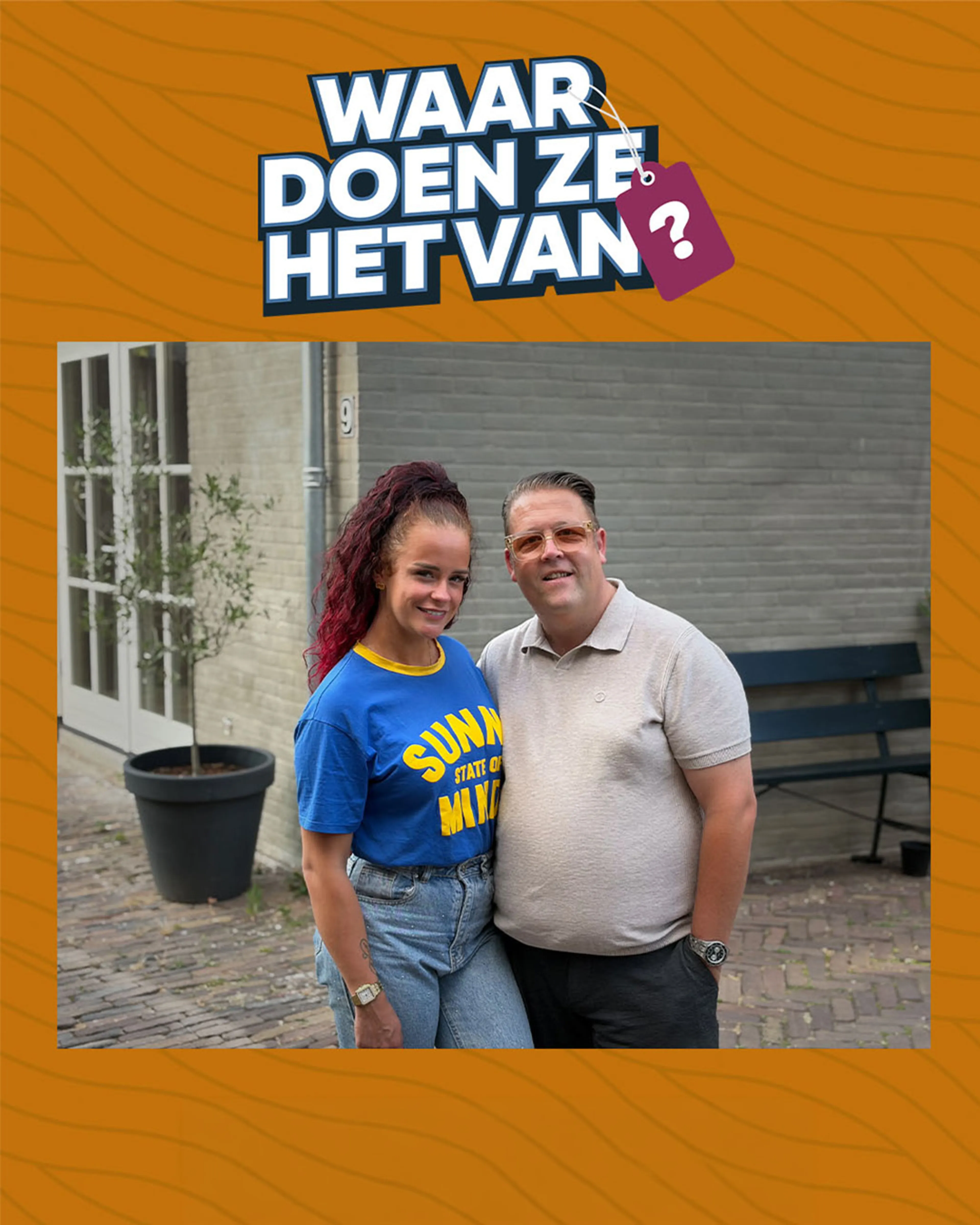 Waar doen ze het van?